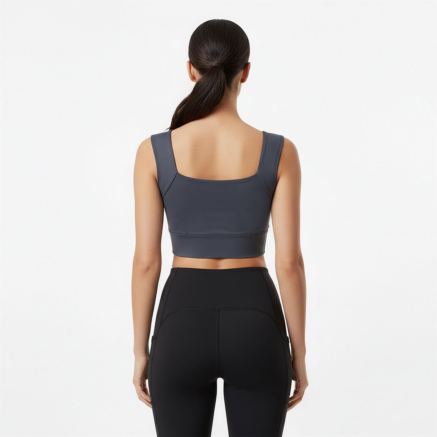 USA Pro Womens Pro Ruched Ls Bra