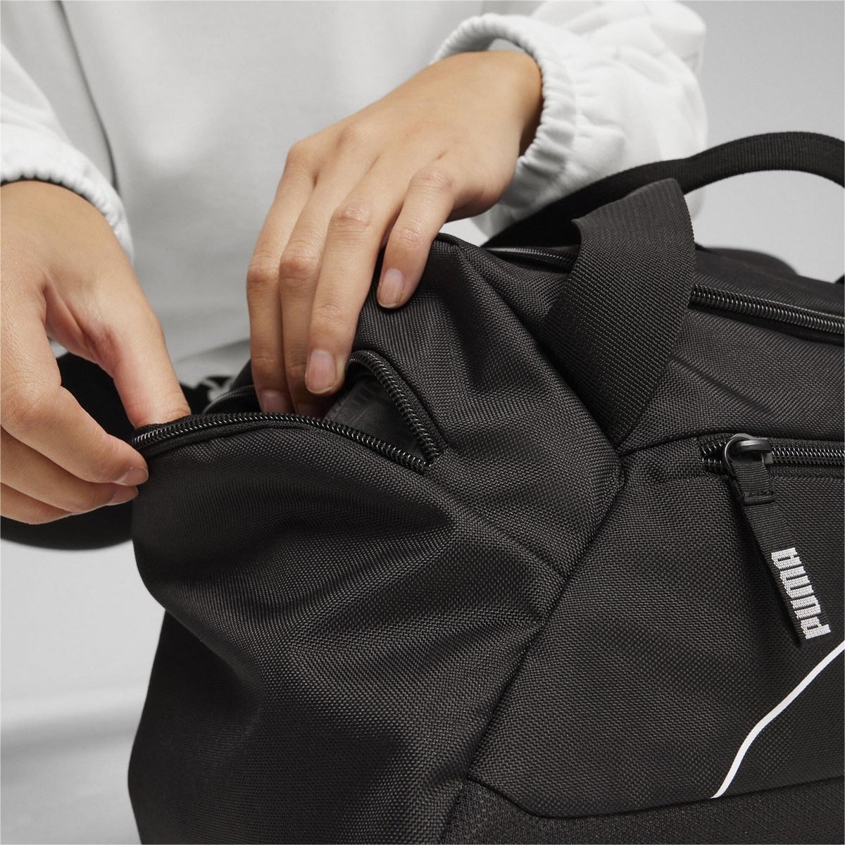 Puma Fundamentals Duffle Bag with Double Handle