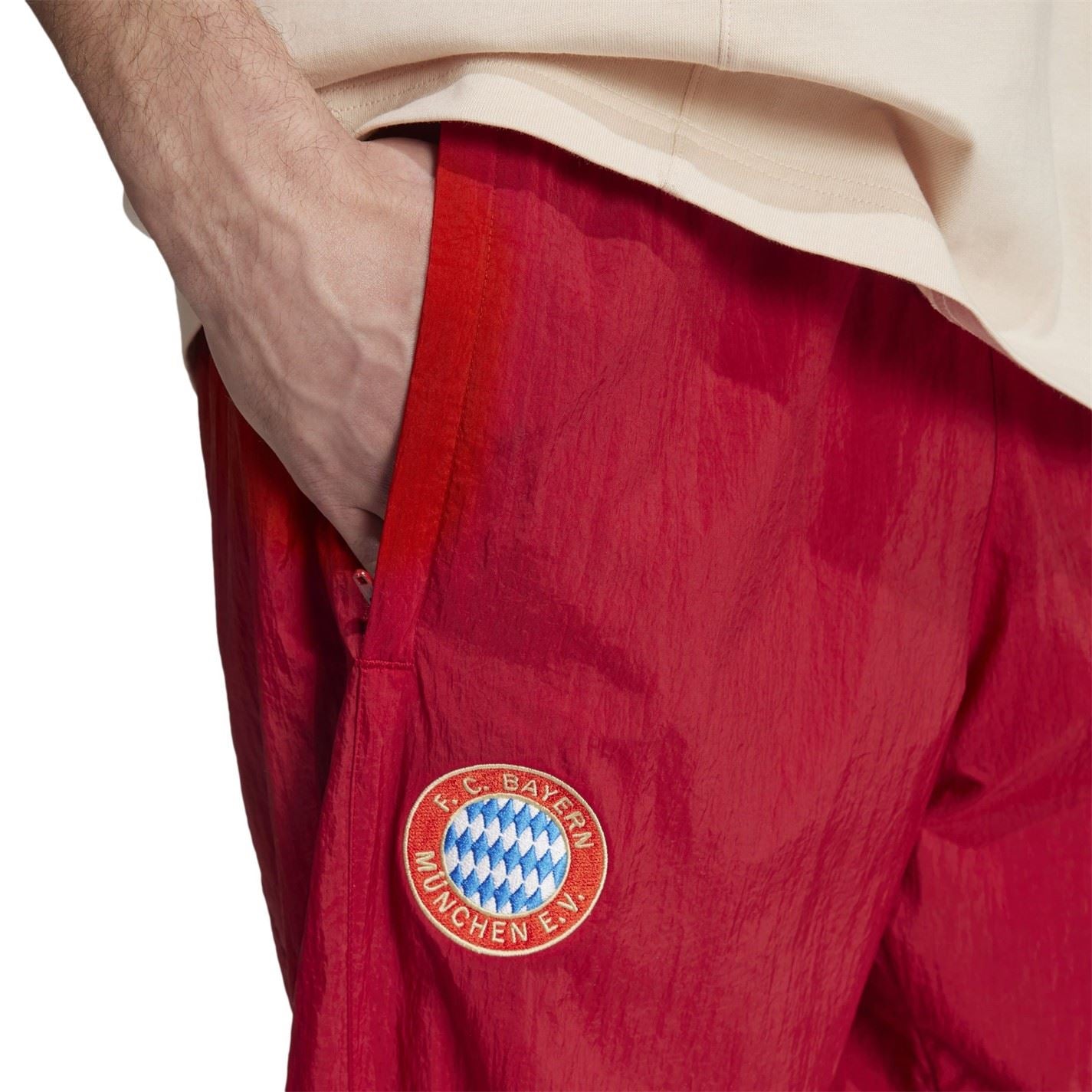 adidas Bayern Munich Originals Tracksuit Bottoms Adults