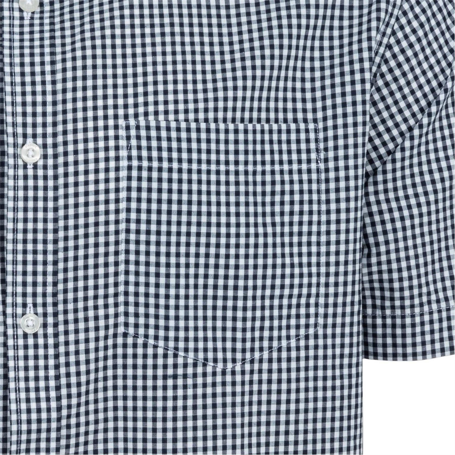 Fabric Mens Short Sleeve Poplin Shirt