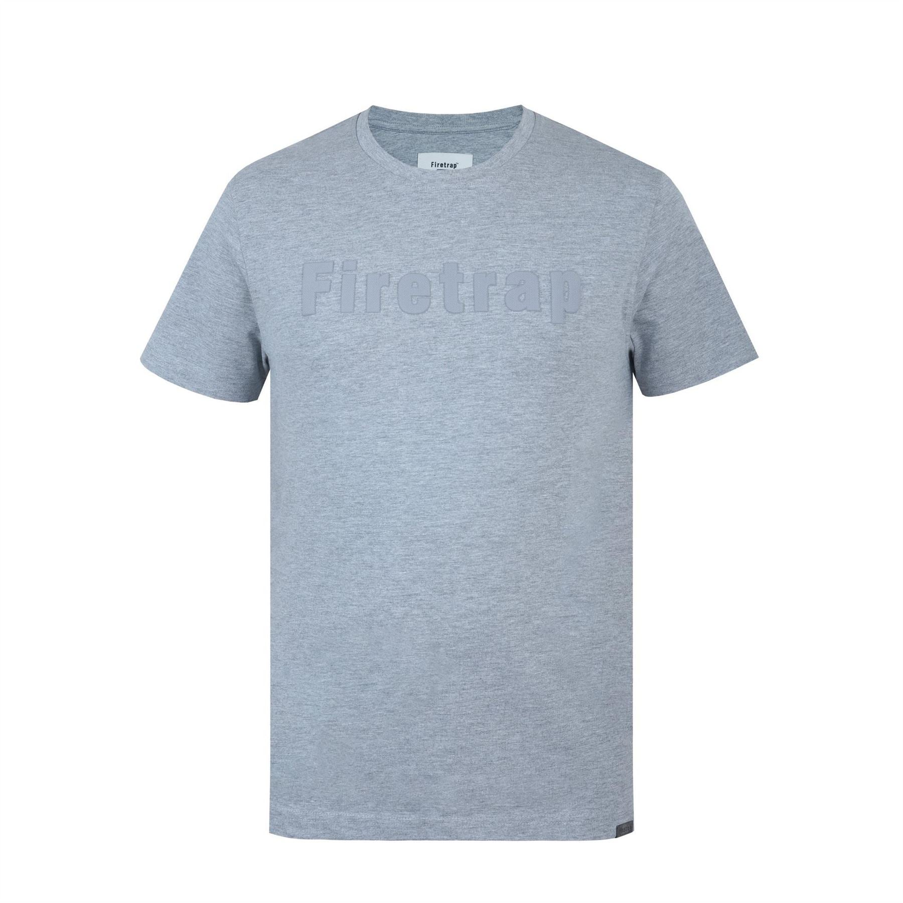 Firetrap Mens Large Logo T-Shirt