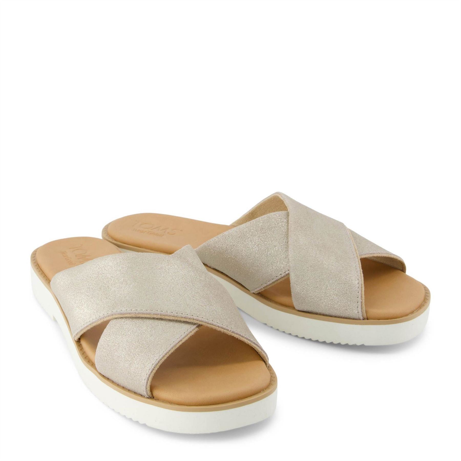 Toms Mae Crossover Flat Sandal