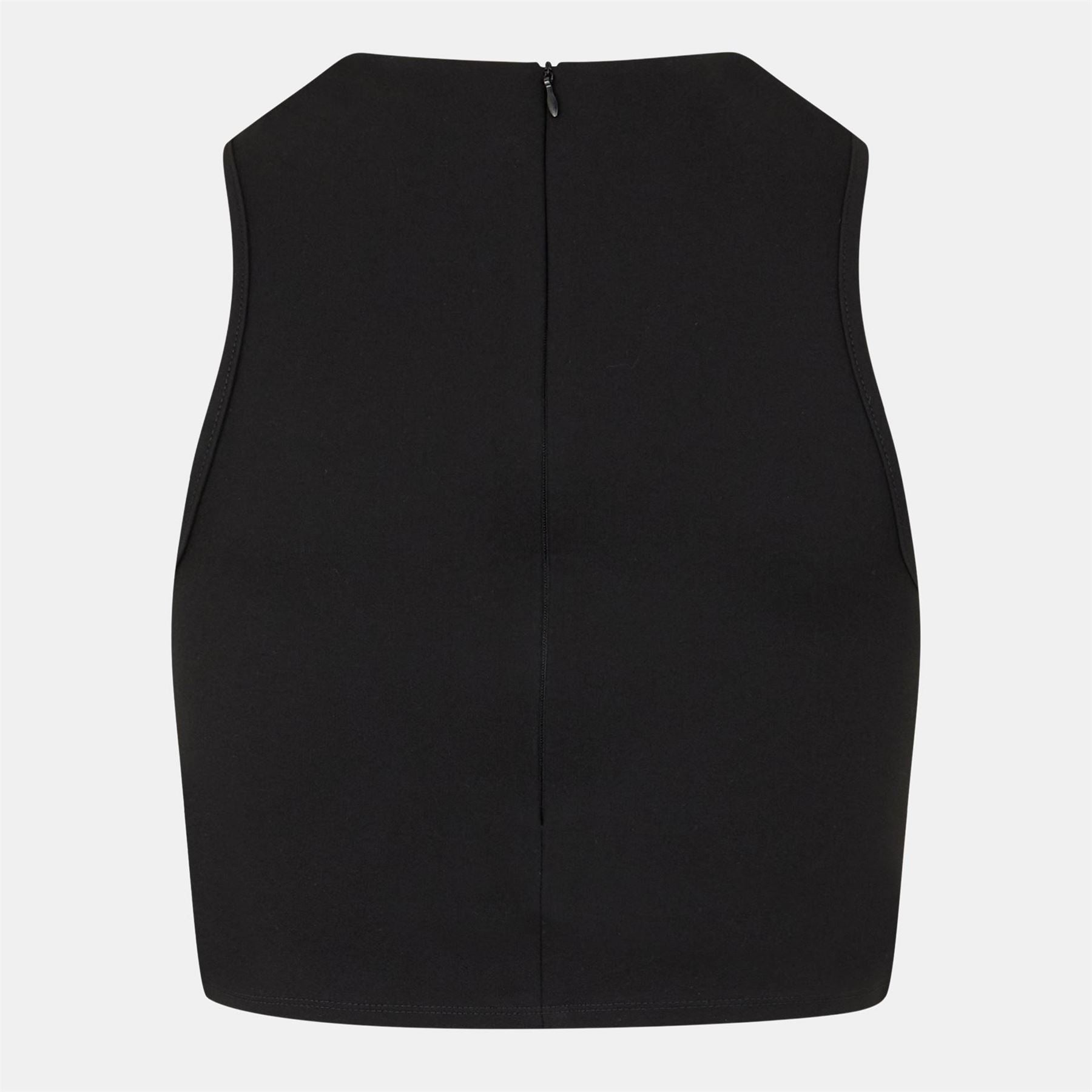 Jack Wills Cropped High Neck Slim Fit Tank