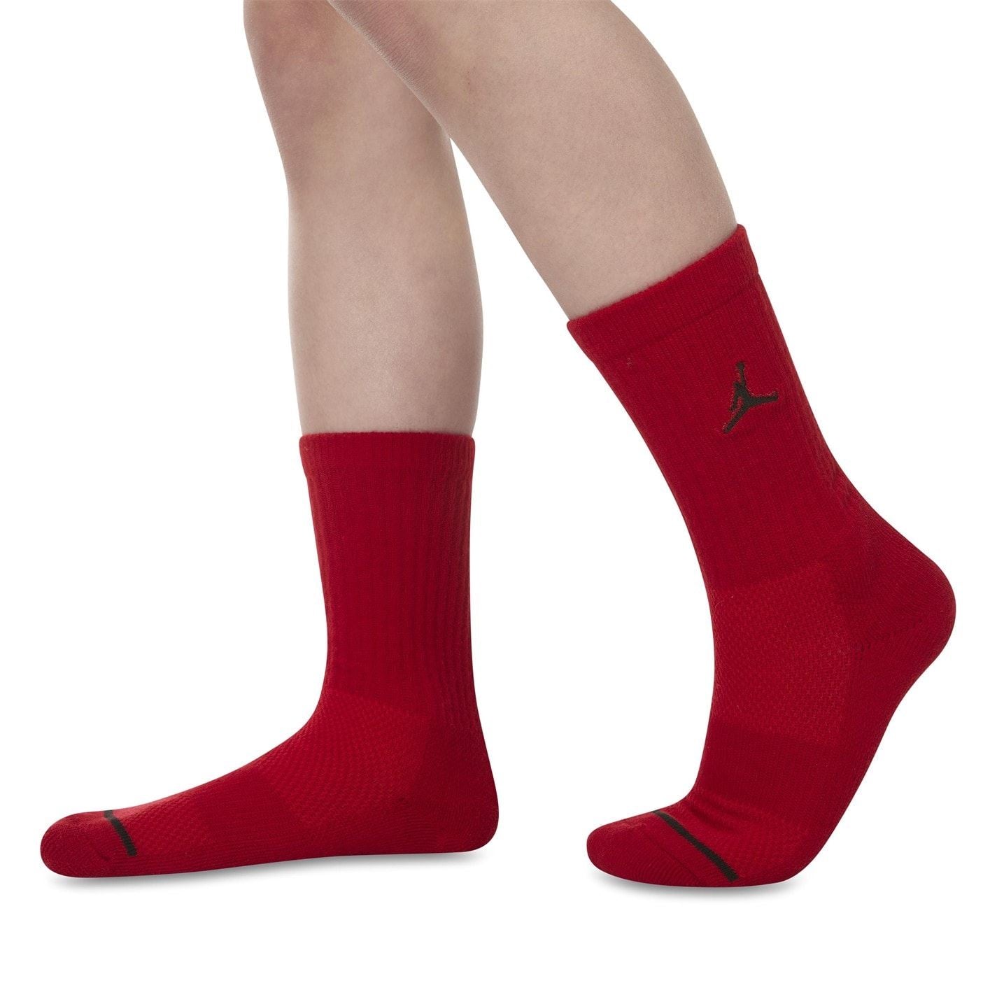 Air Jordan 3 Pack Crew Socks Juniors