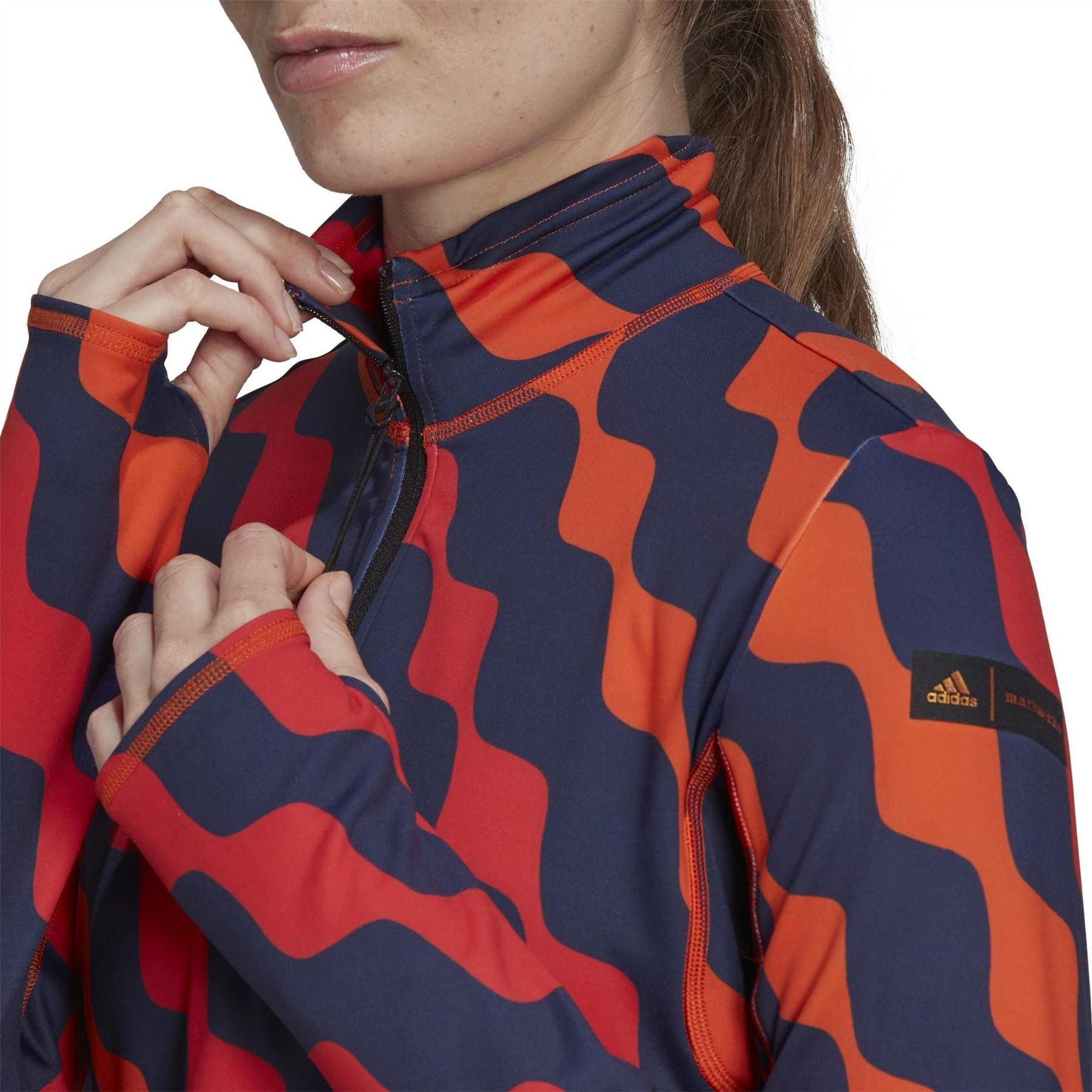 adidas Marimekko High Neck Mini Dress