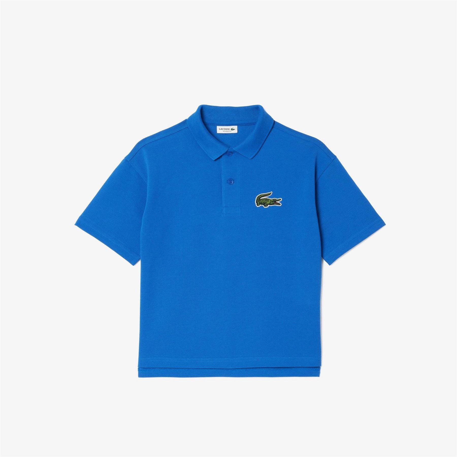 Lacoste Kids Cotton Pique Short Sleeve Polo Shirt