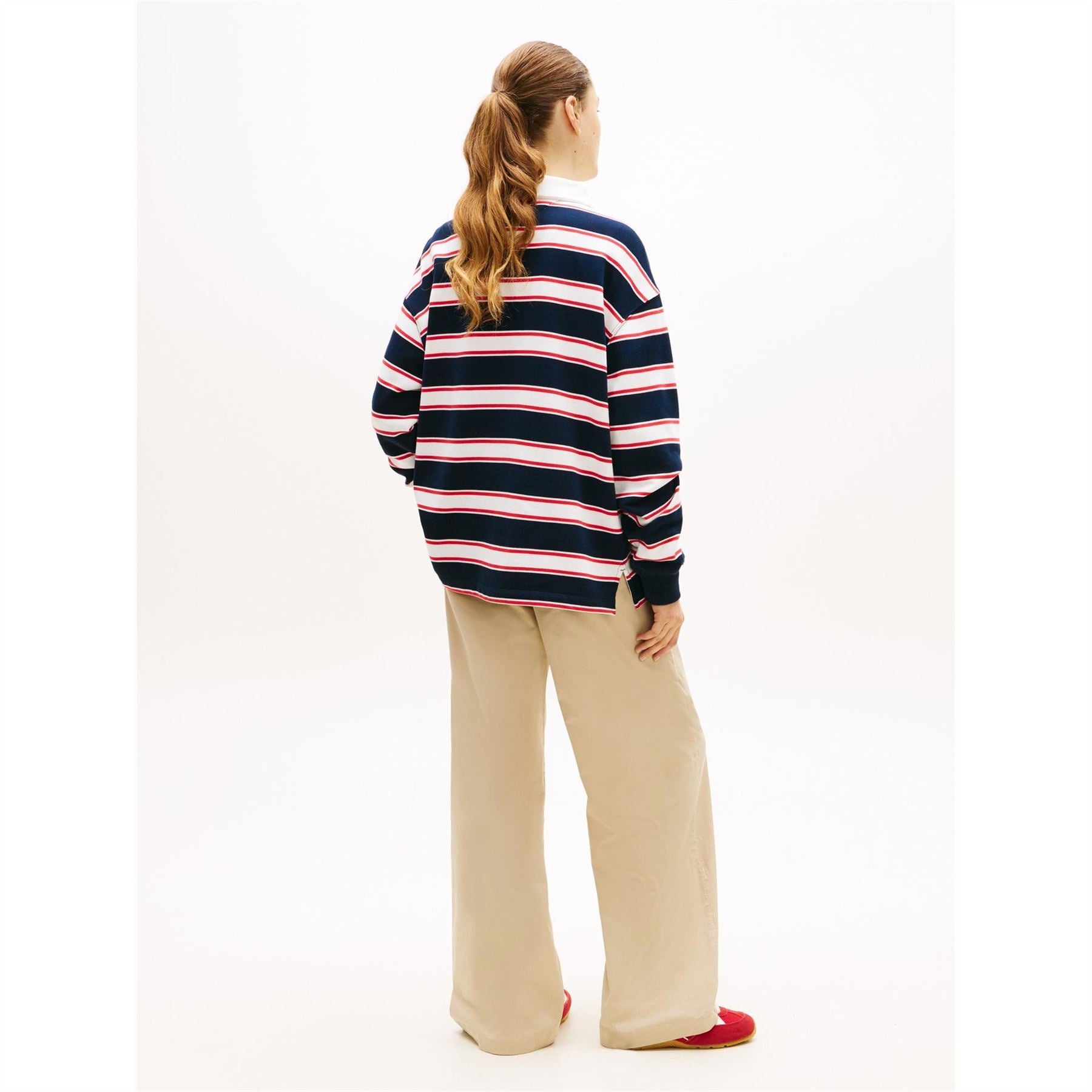 Tommy Jeans Rugby Str Cr Ld62