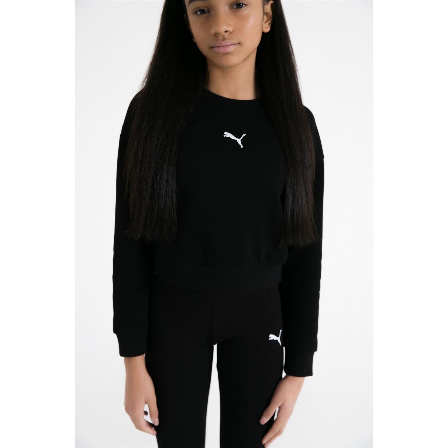 Puma Sweater Leggings Set Junior Girls