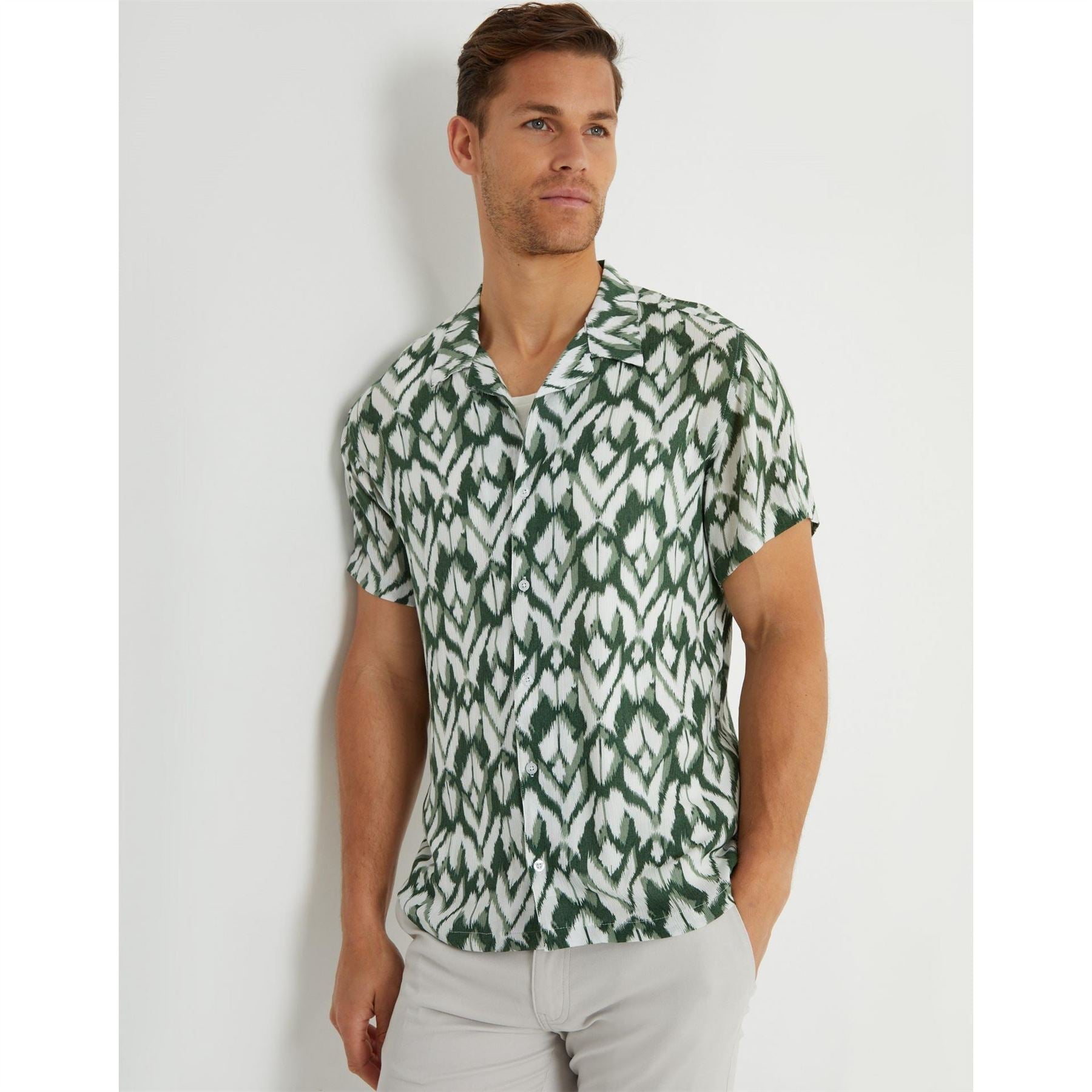 Threadbare Regular Fit Short Sleeve Shirt