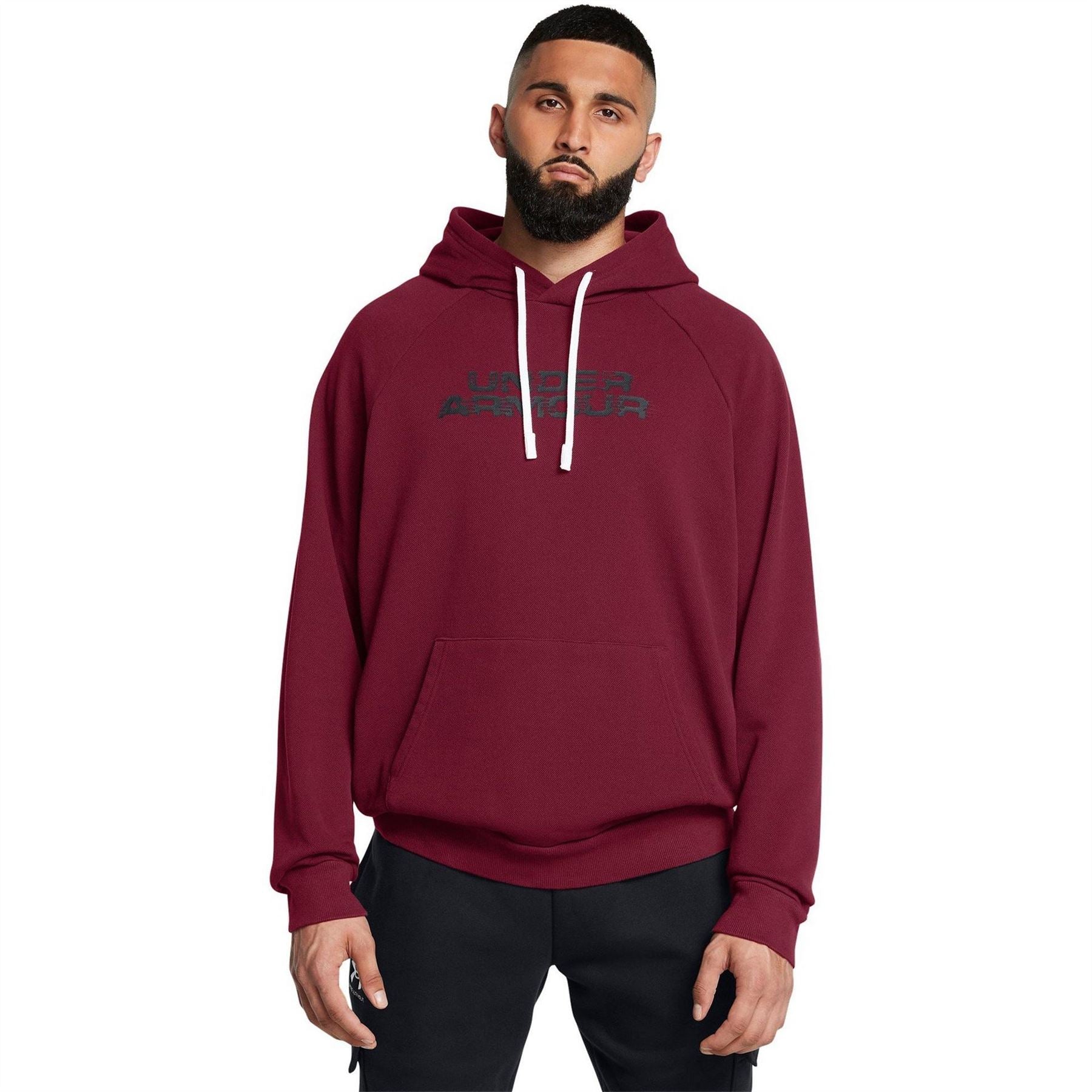 Under Armour UA Rival Hooded Neck Long Sleeve Raglan Top