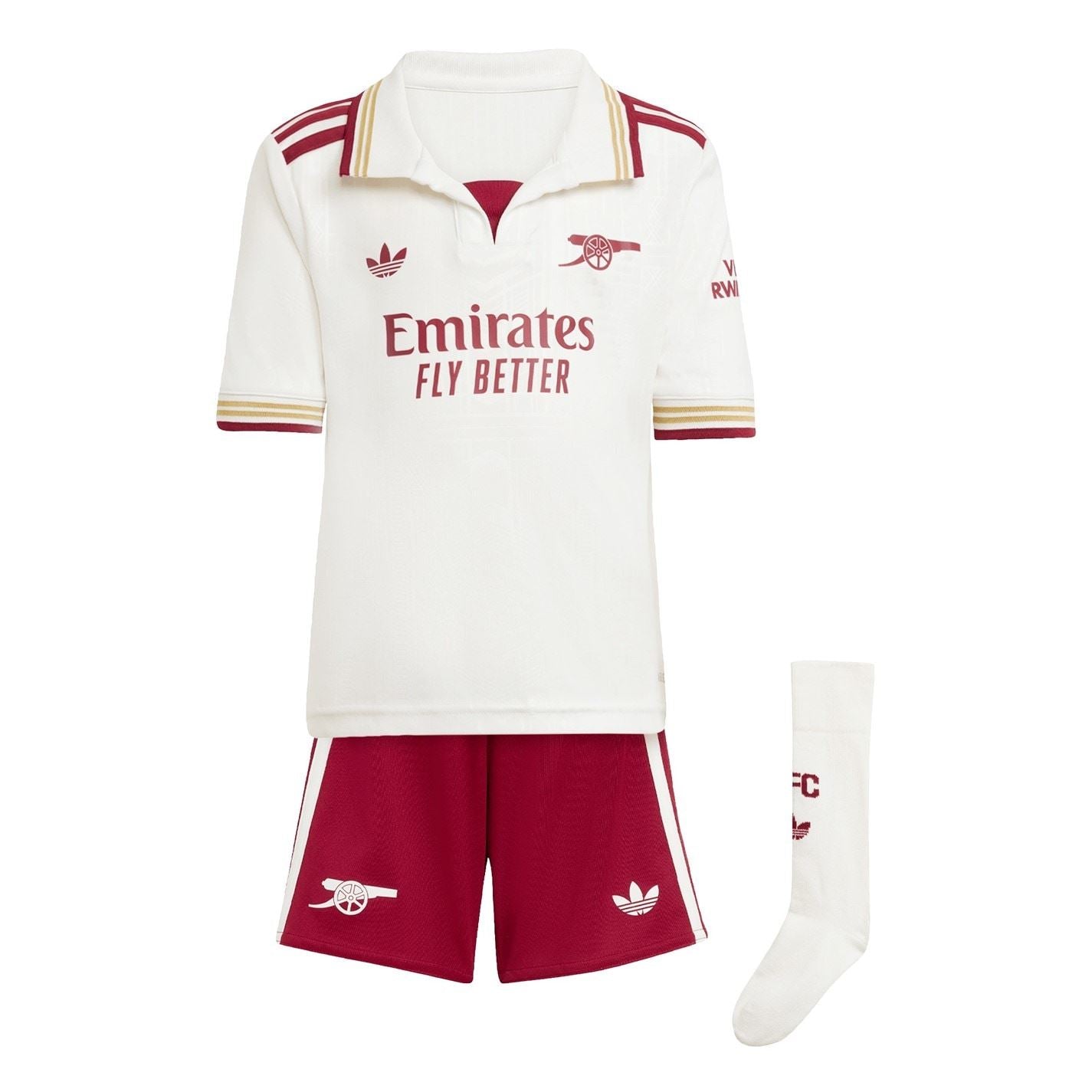 adidas Arsenal Third Mini Kit 2025 2026 Infants