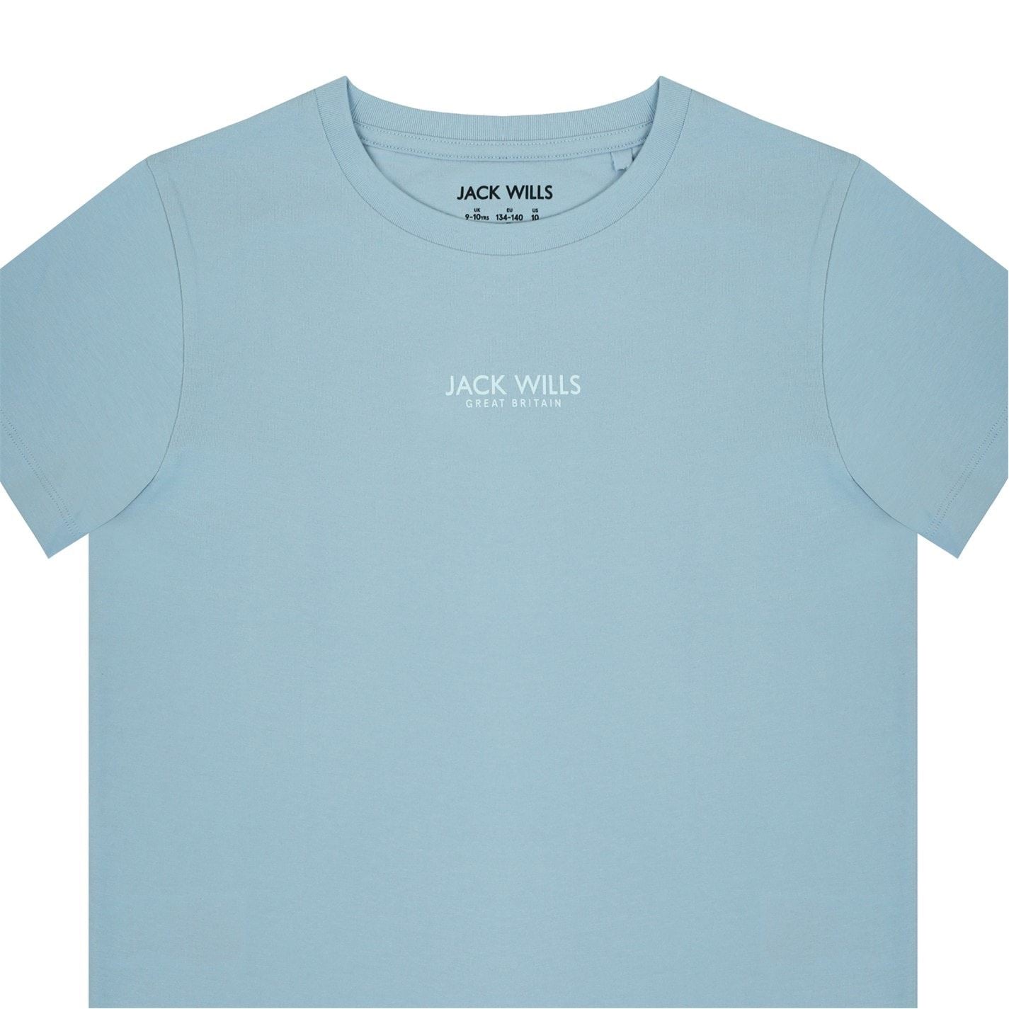 Jack Wills Regular Fit Lettering Crew Neck T-Shirt