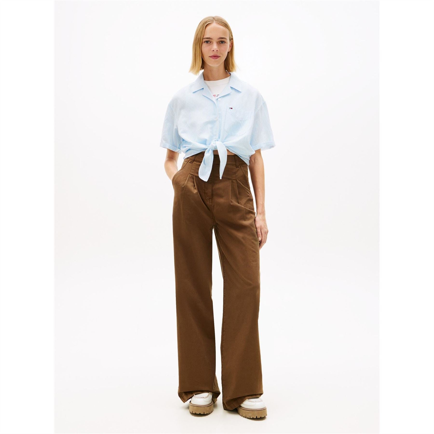 Tommy Jeans Short Sleeve Plain Shirt