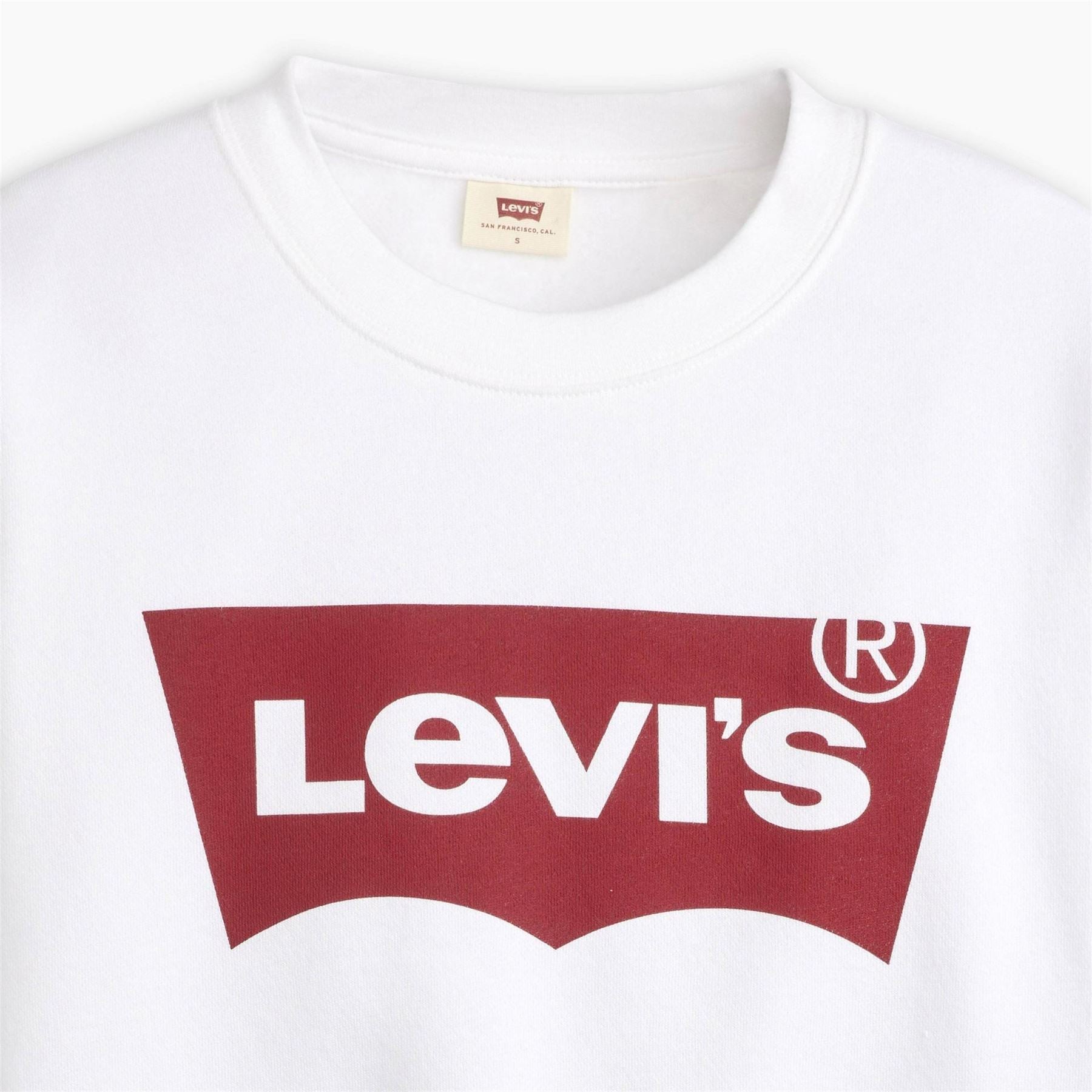 Levis Logo Crew Neck Sweatshirt