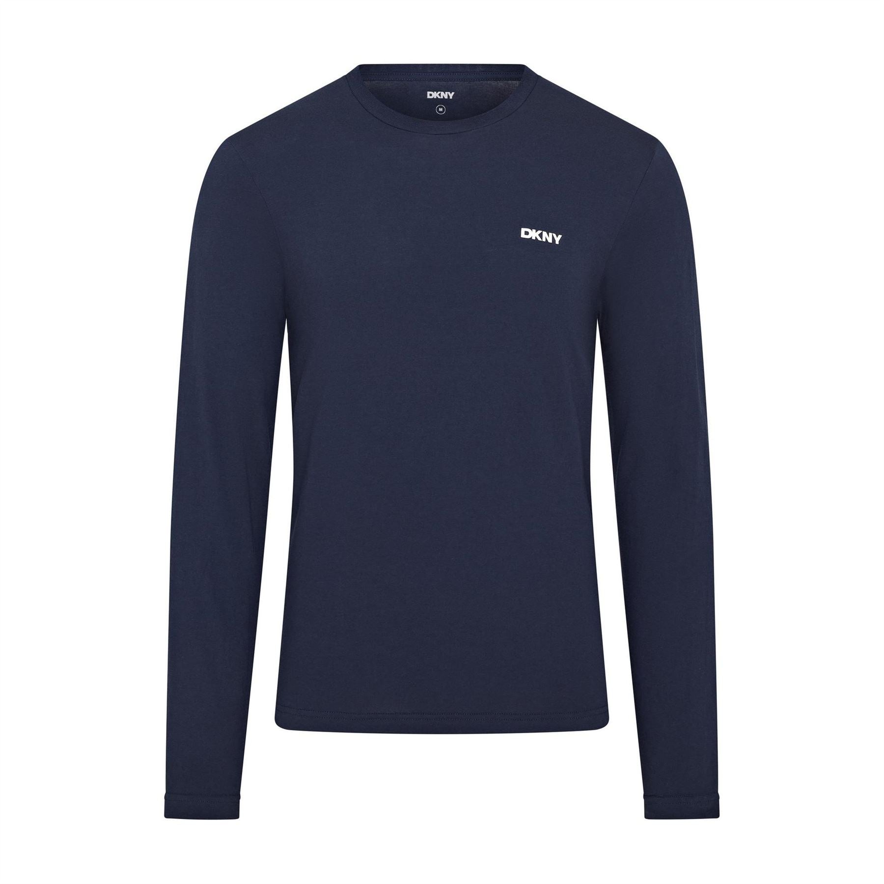 DKNY Mens 3 Pack Long Sleeve T-Shirt Warriors