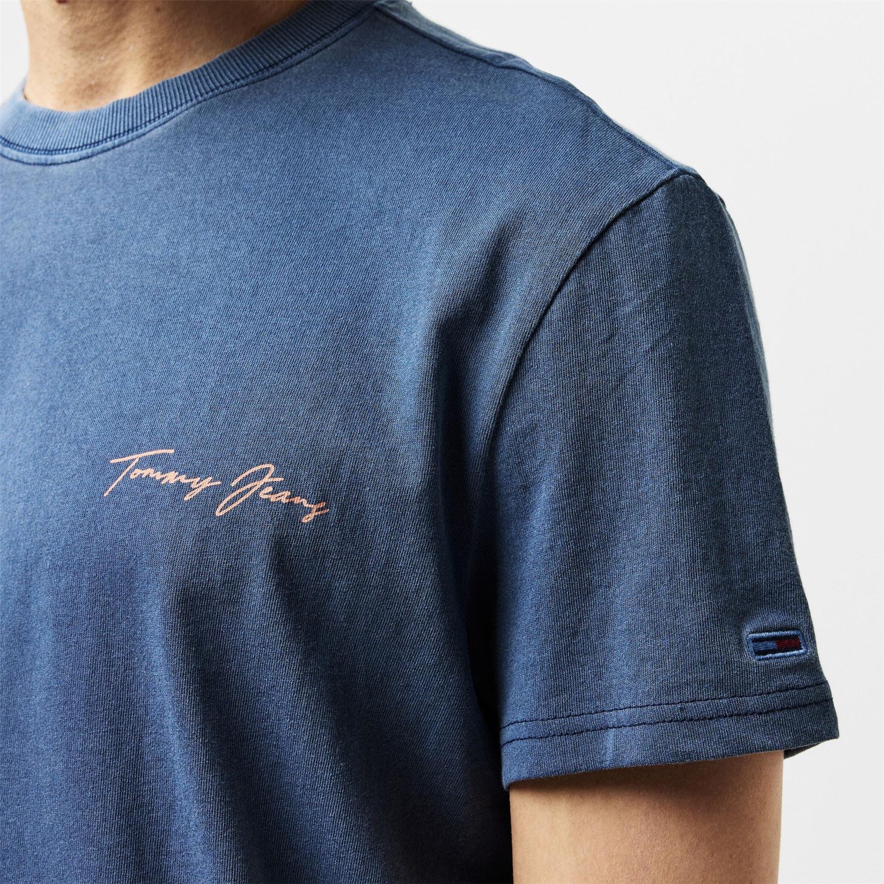 Tommy Jeans Tjm Signature Sailing Short Sleeve T-Shirt