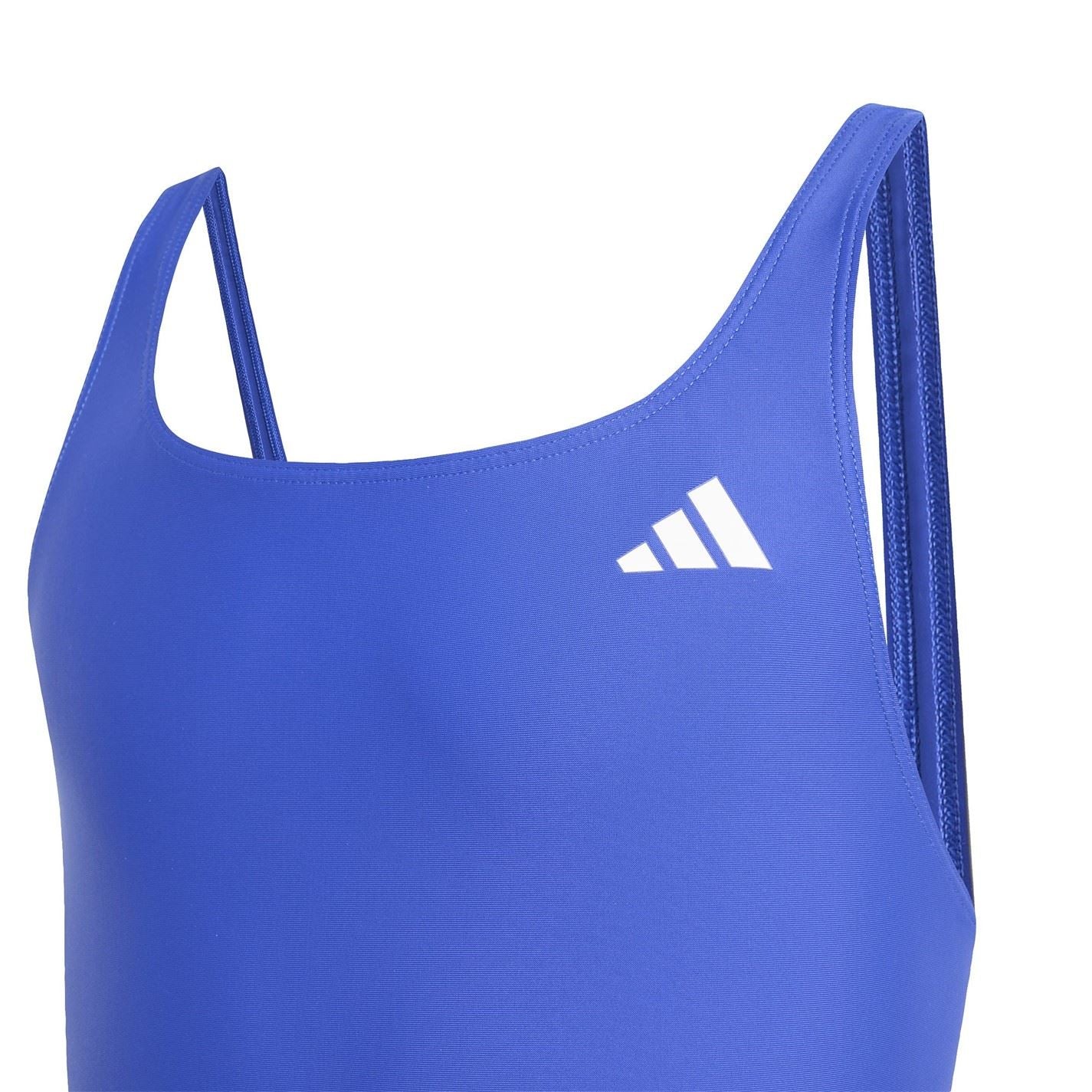 adidas 3 Bar Swim Suit Junior