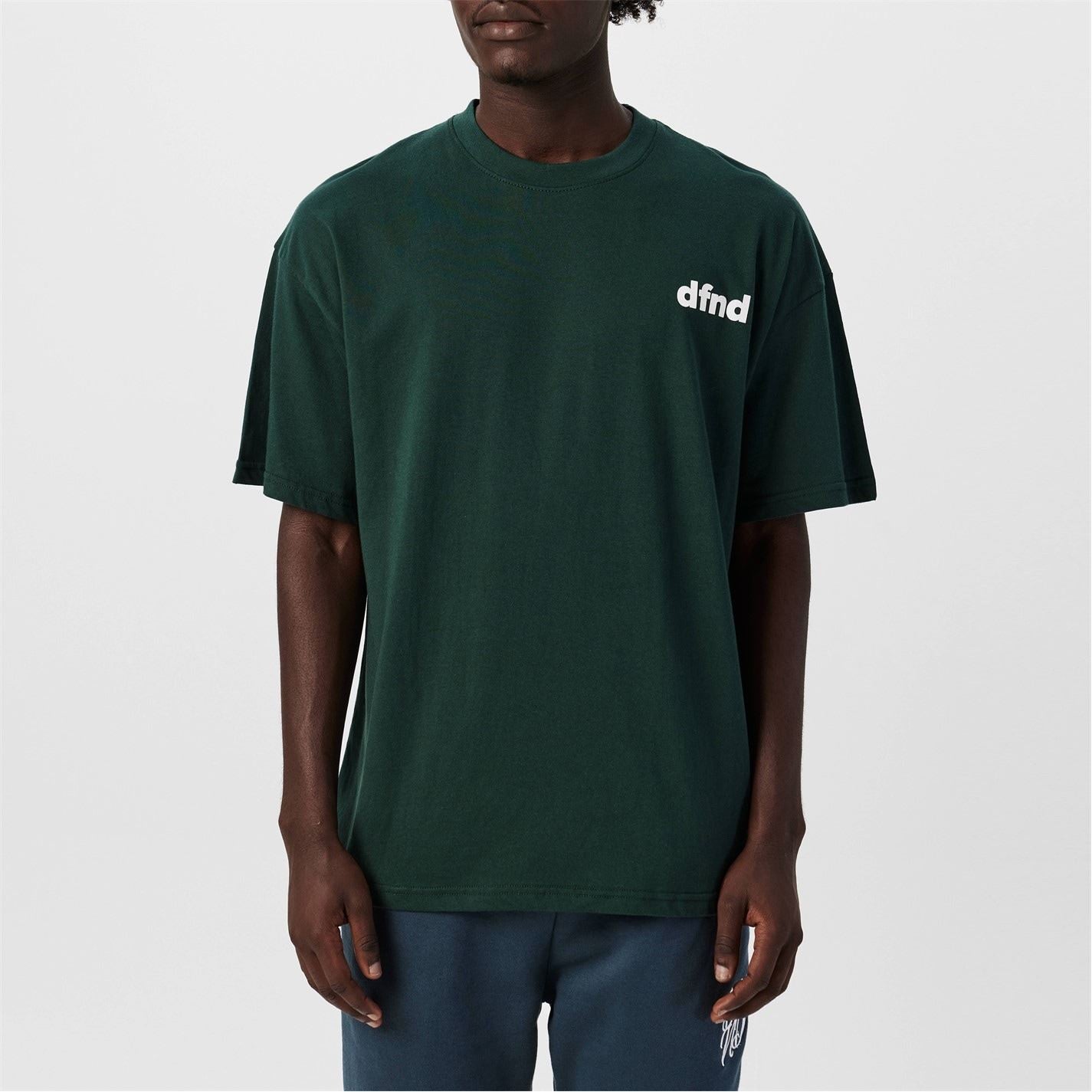 DFND London Oversize Fit Crew Neck 4 Pack T-Shirt