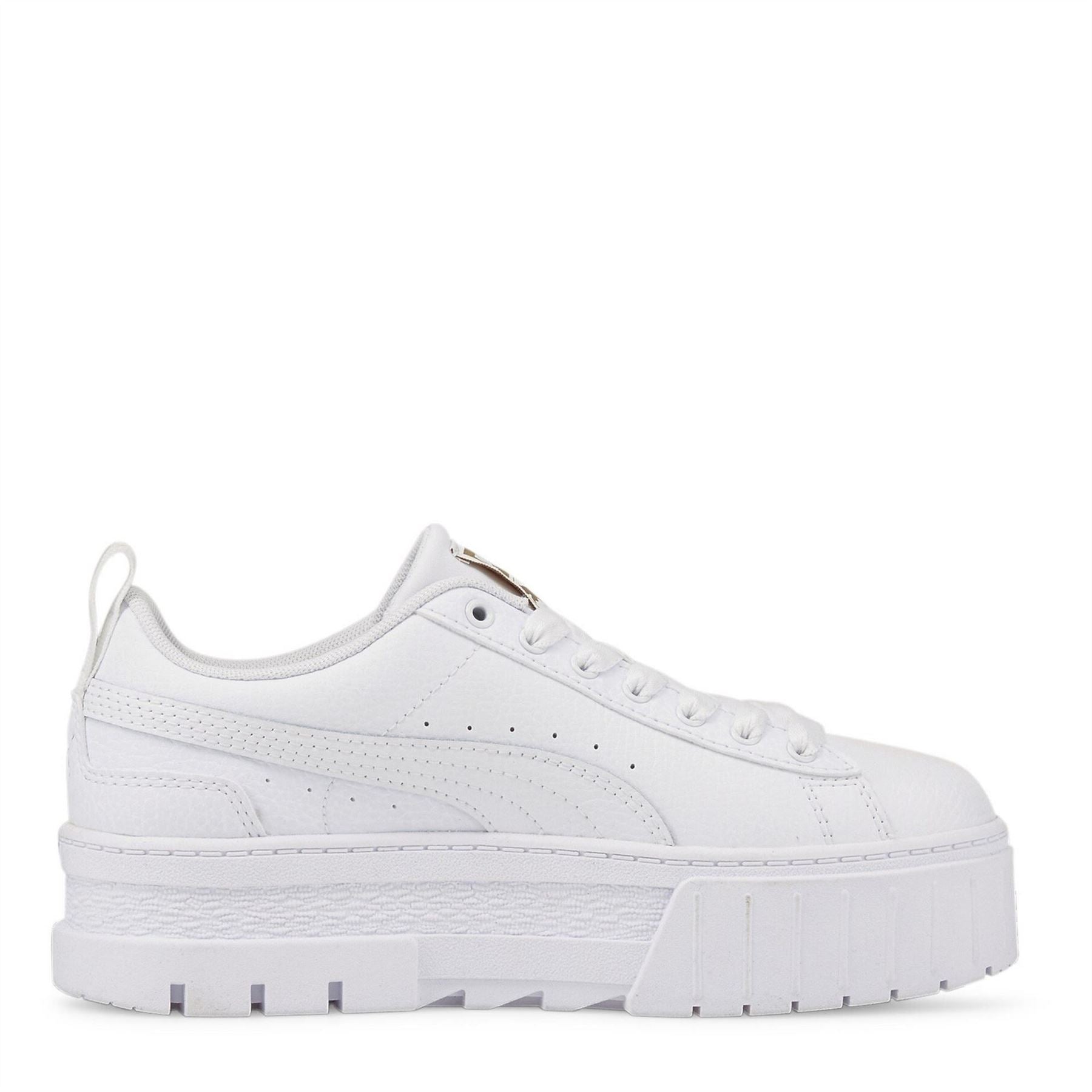 Puma Junior Mayze Graphic Print Platform Skate Shoes