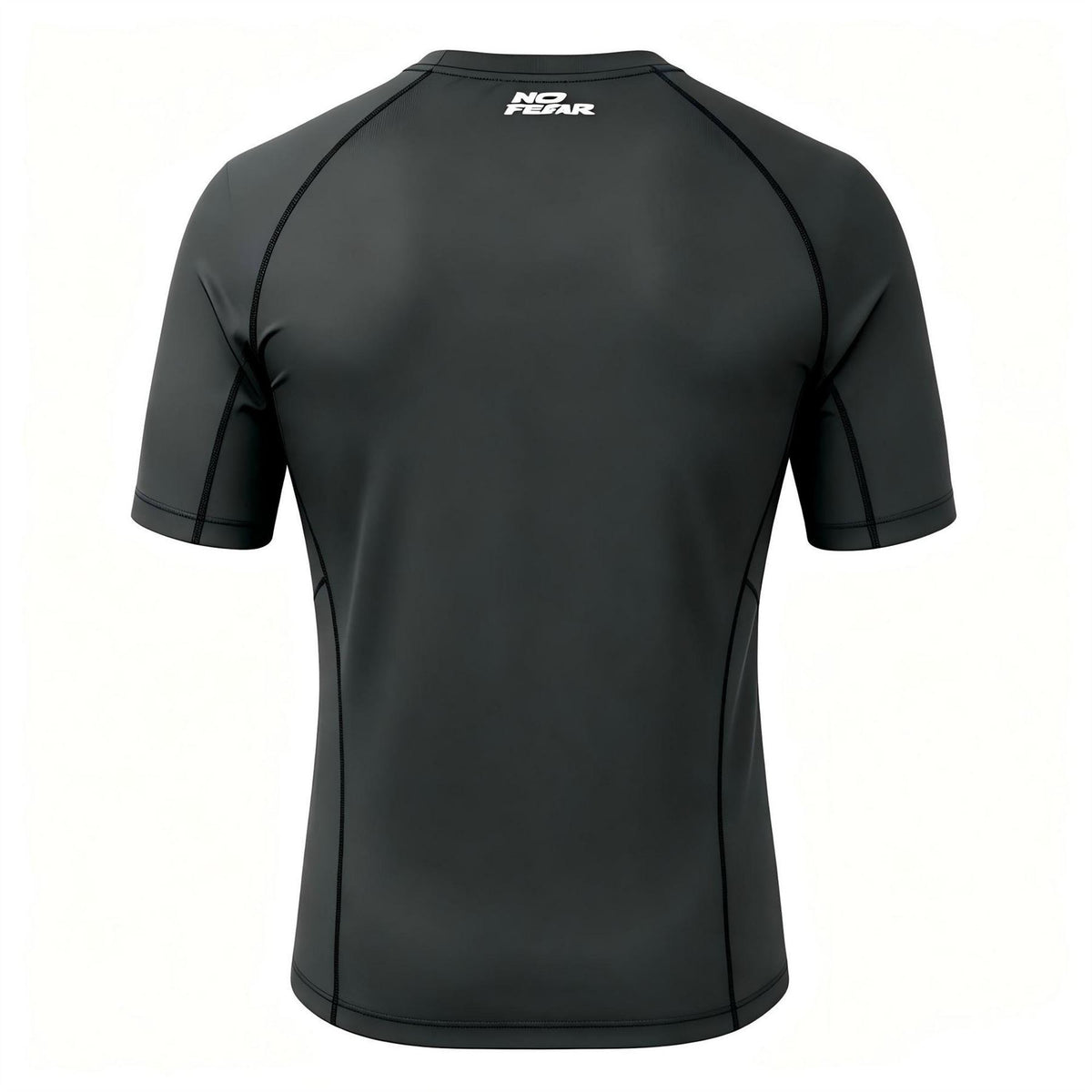 No Fear Mens Raglan Compression Tee