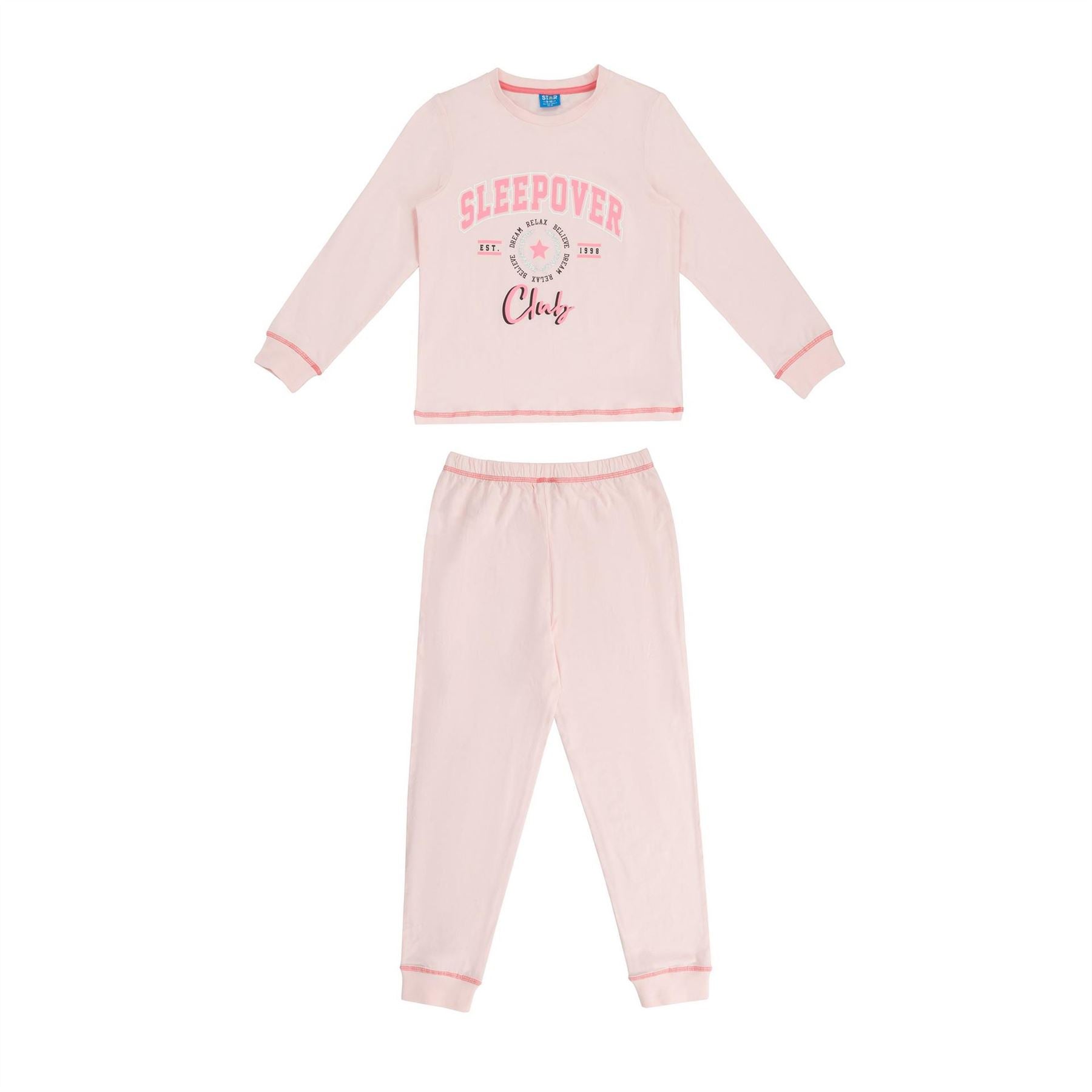 Star Leopard Pyjamas 3pk Girl