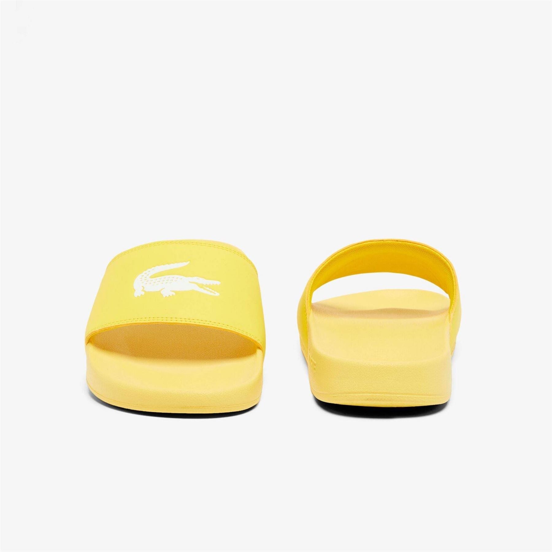 Lacoste Serve Crocodile Print Slide Mules