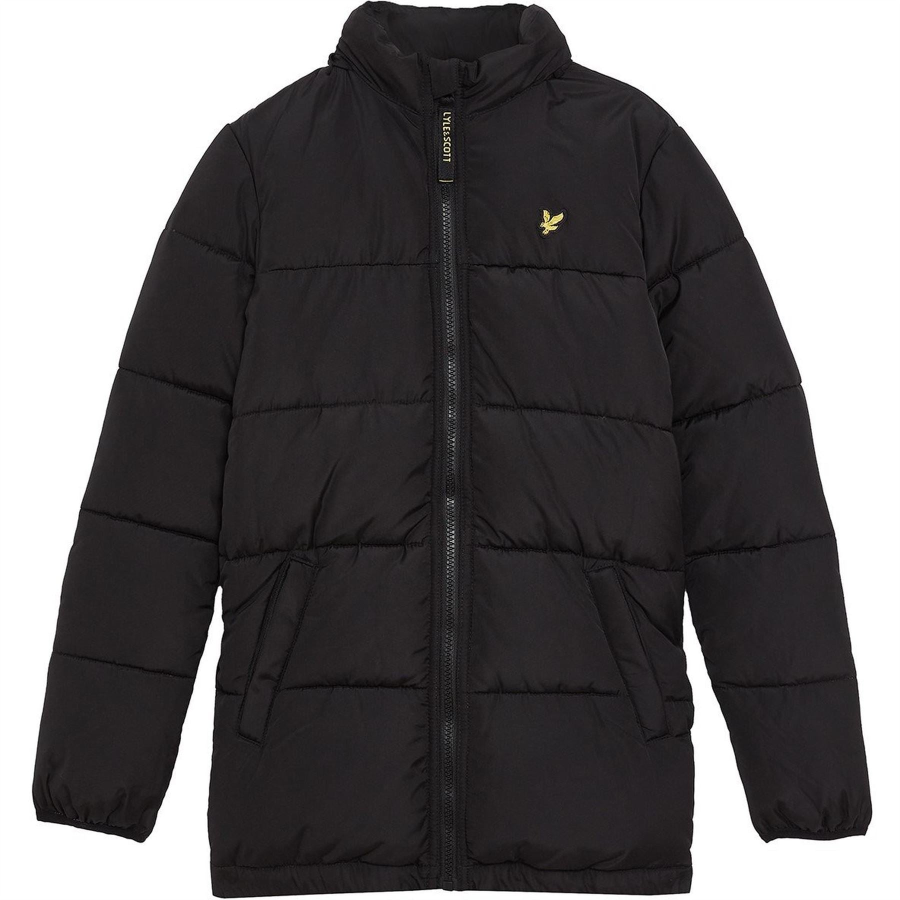 Lyle and Scott Hooded Quilted Short Puffer Jacket