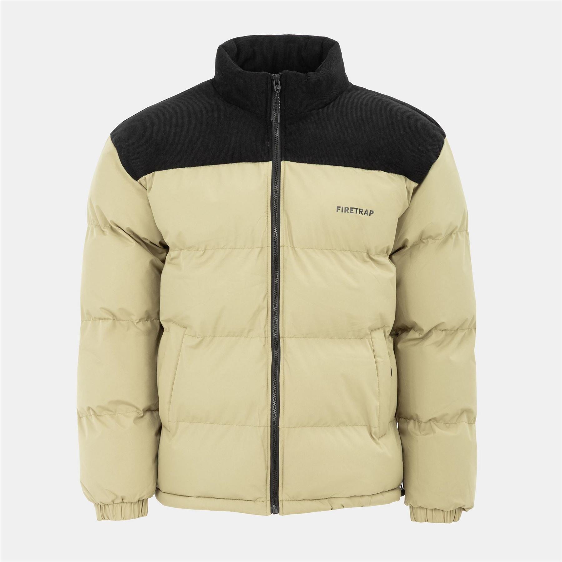 Firetrap Full Zip Funnel Neck Long Sleeve Puffer Jacket