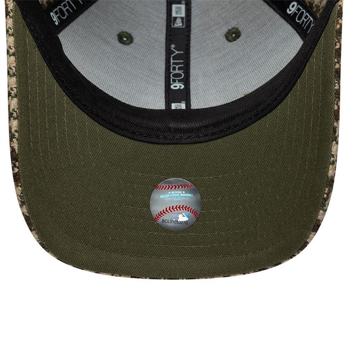 New Era Houndstooth 9forty M Crown Cap