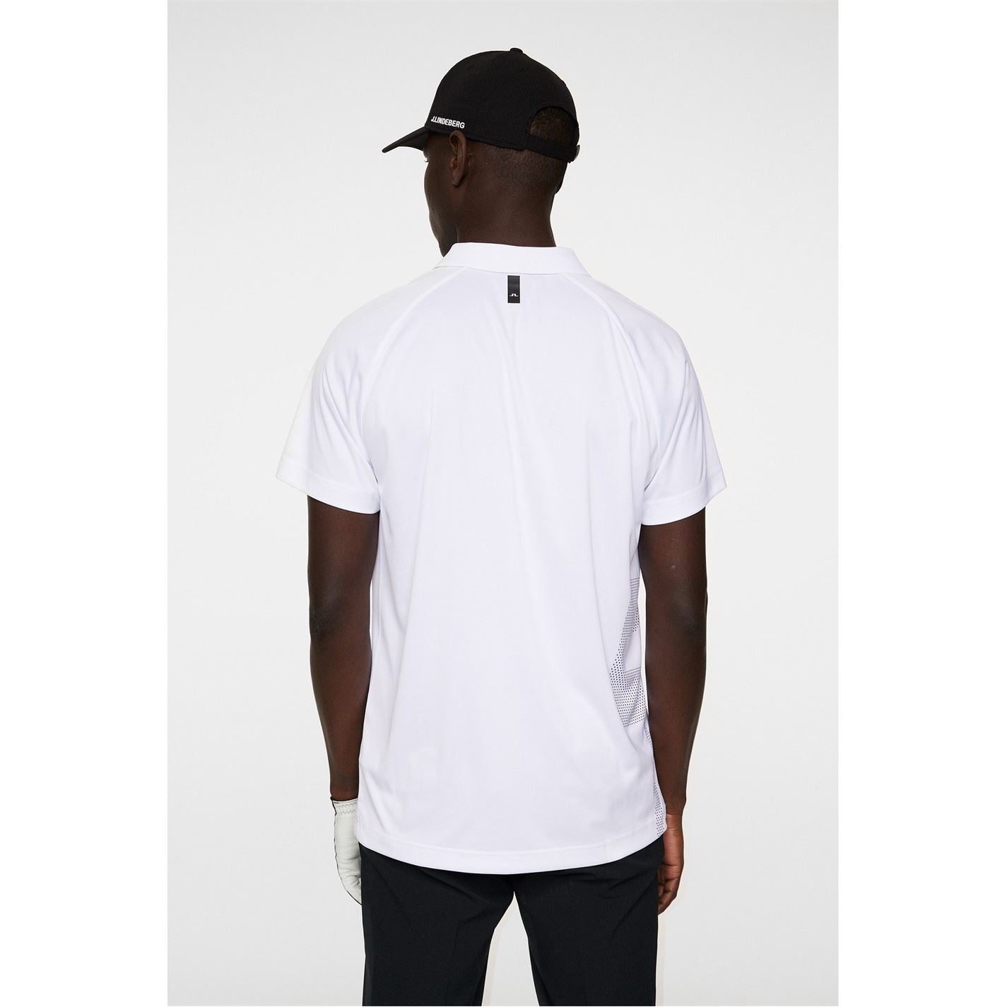 J Lindeberg Golf Sola Regular Fit Raglan Sleeve Polo