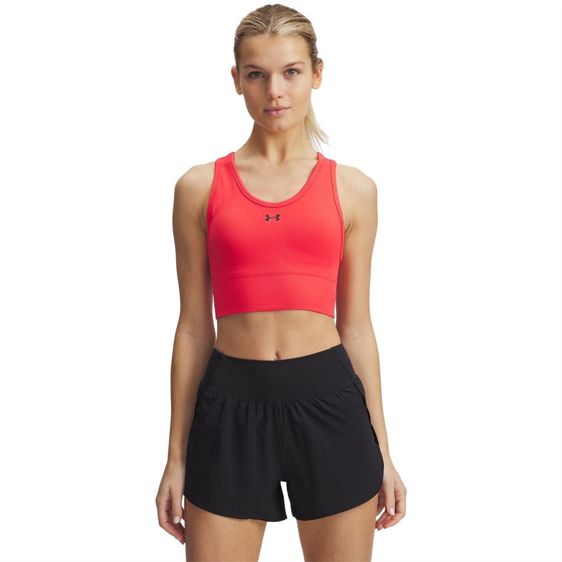 Under Armour Womens Armour Vanish Seamless Mid Bra Medium Impact Sports