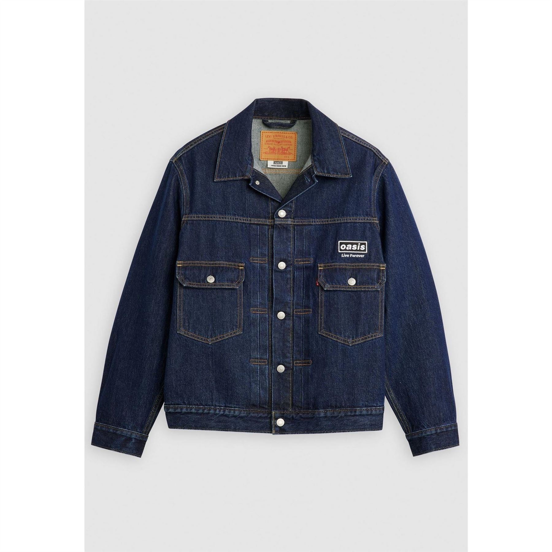 Levis Oasis Type 2 Long Sleeve Denim Jacket