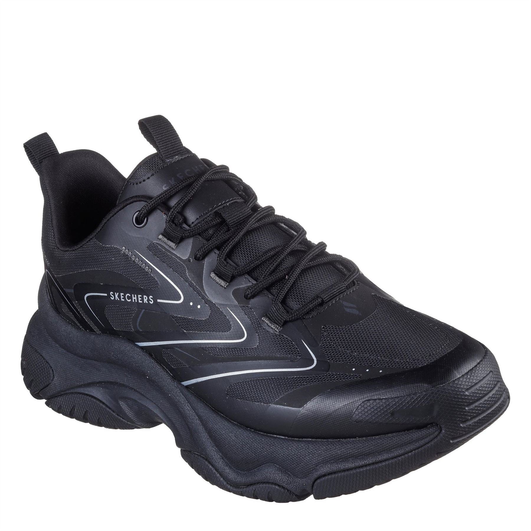 Skechers Moonhiker Javelin Lace-Up Platform Sneakers