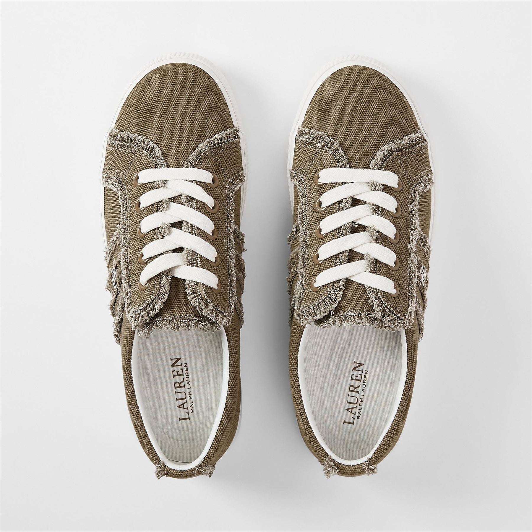 Lauren by Ralph Lauren Janson Leather Court Trainers