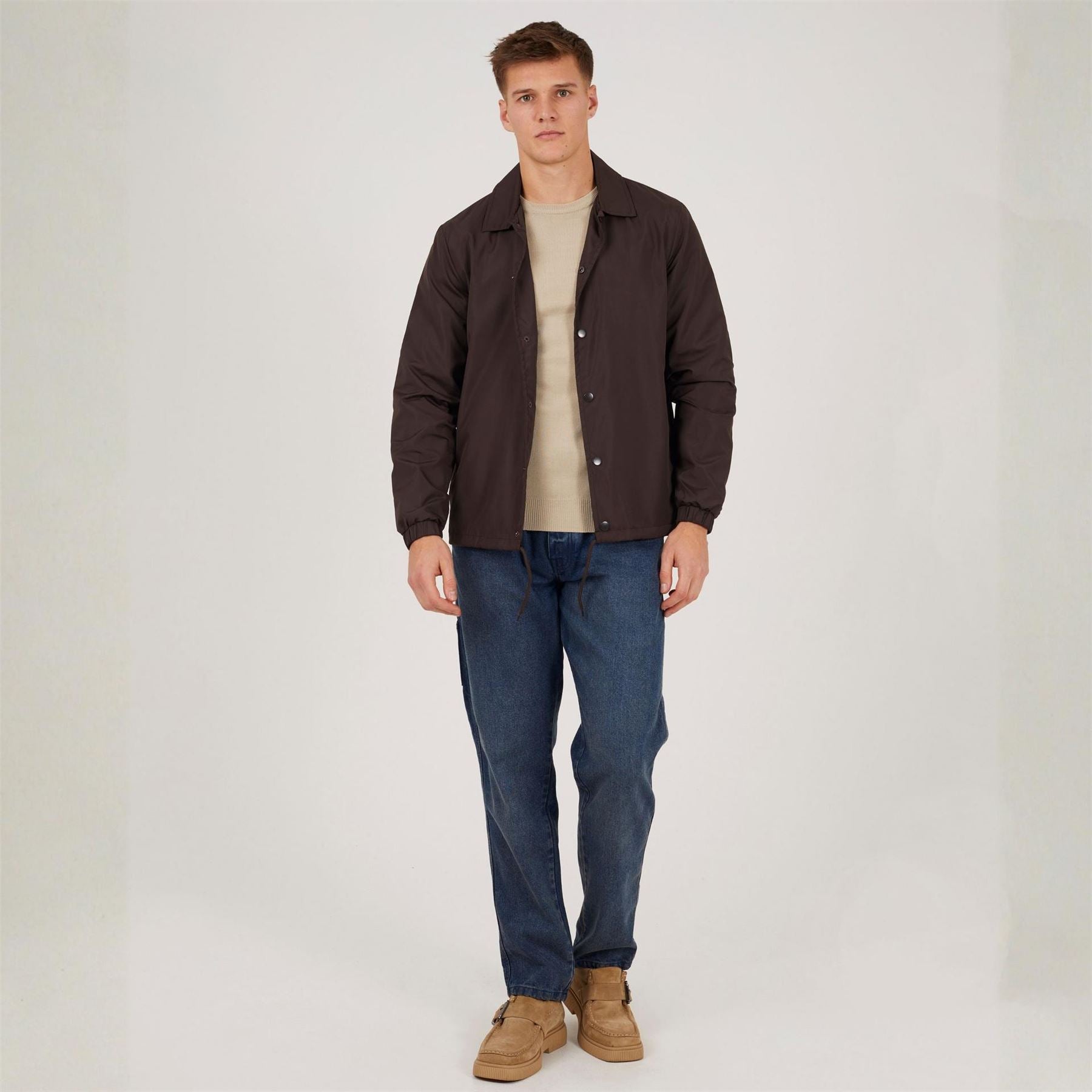 Brave Soul Light Weight Coach Jacket