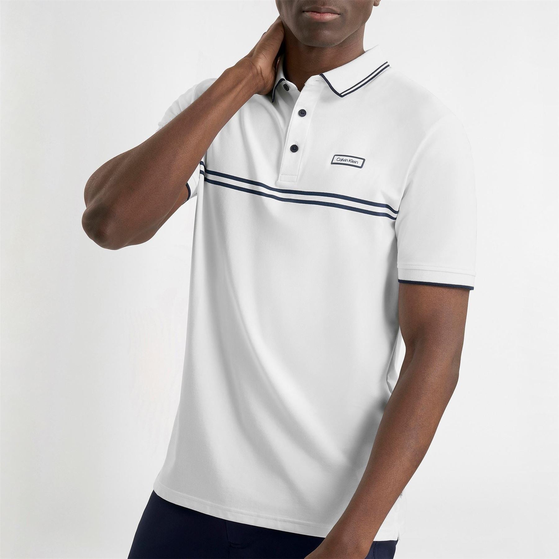 Calvin Klein Golf Short Sleeve Performance Polo Shirt