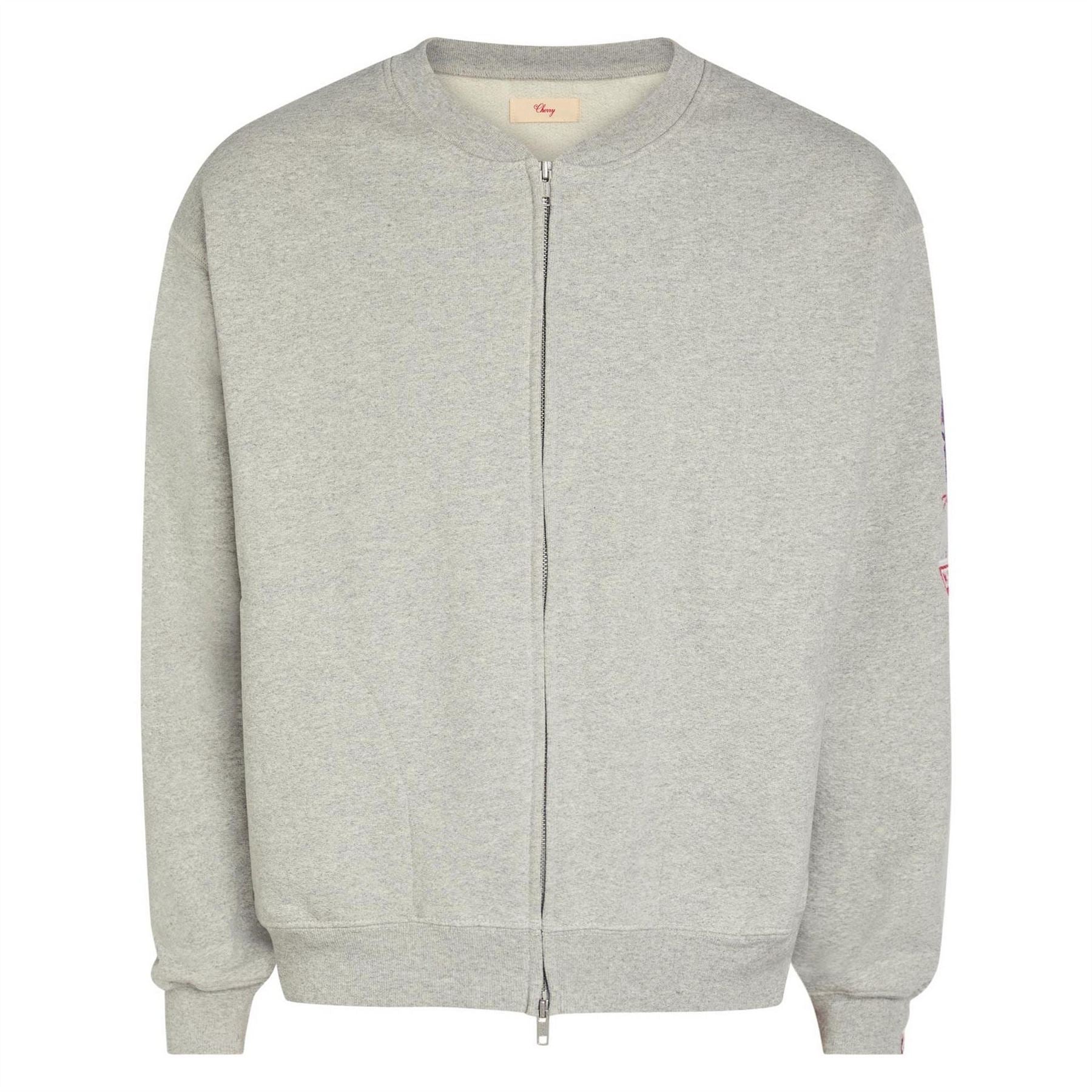 Cherry LA Zip Up Crew