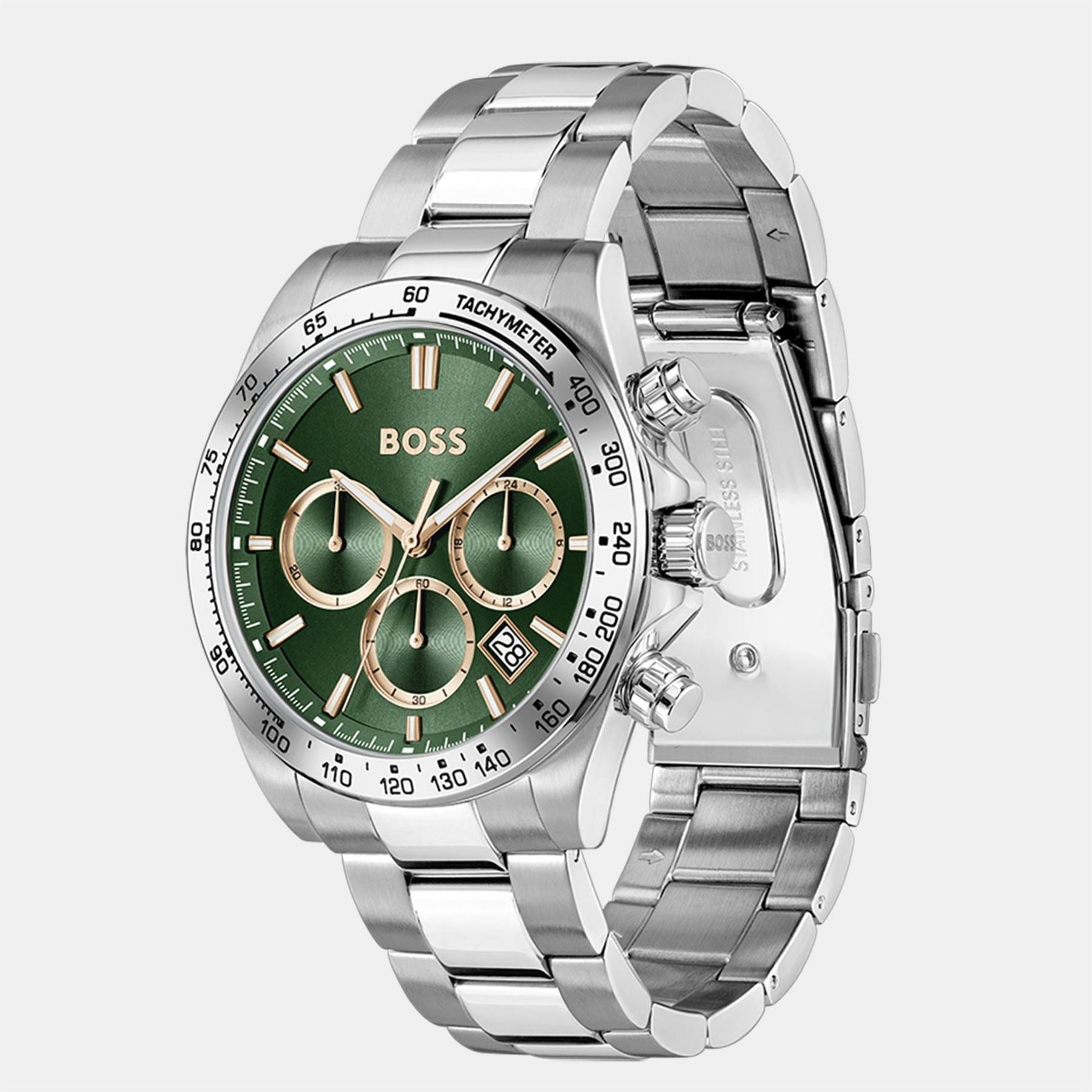 Boss BOSS Hero Stainless Steel Bracelet Watch