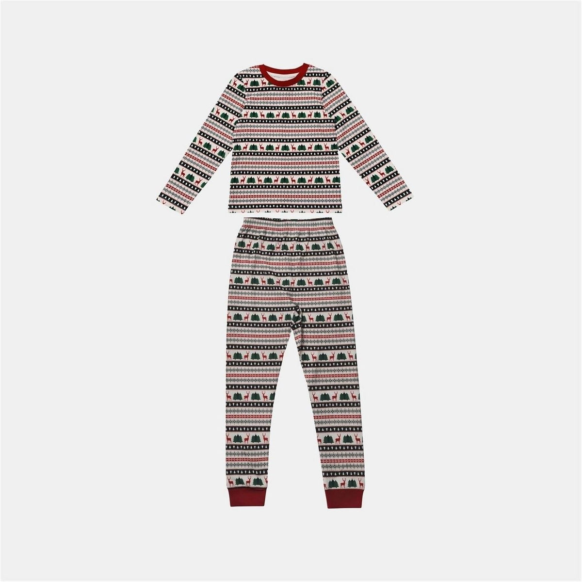 The Spirit Of Christmas Xmas Family Cotton Pyjamas