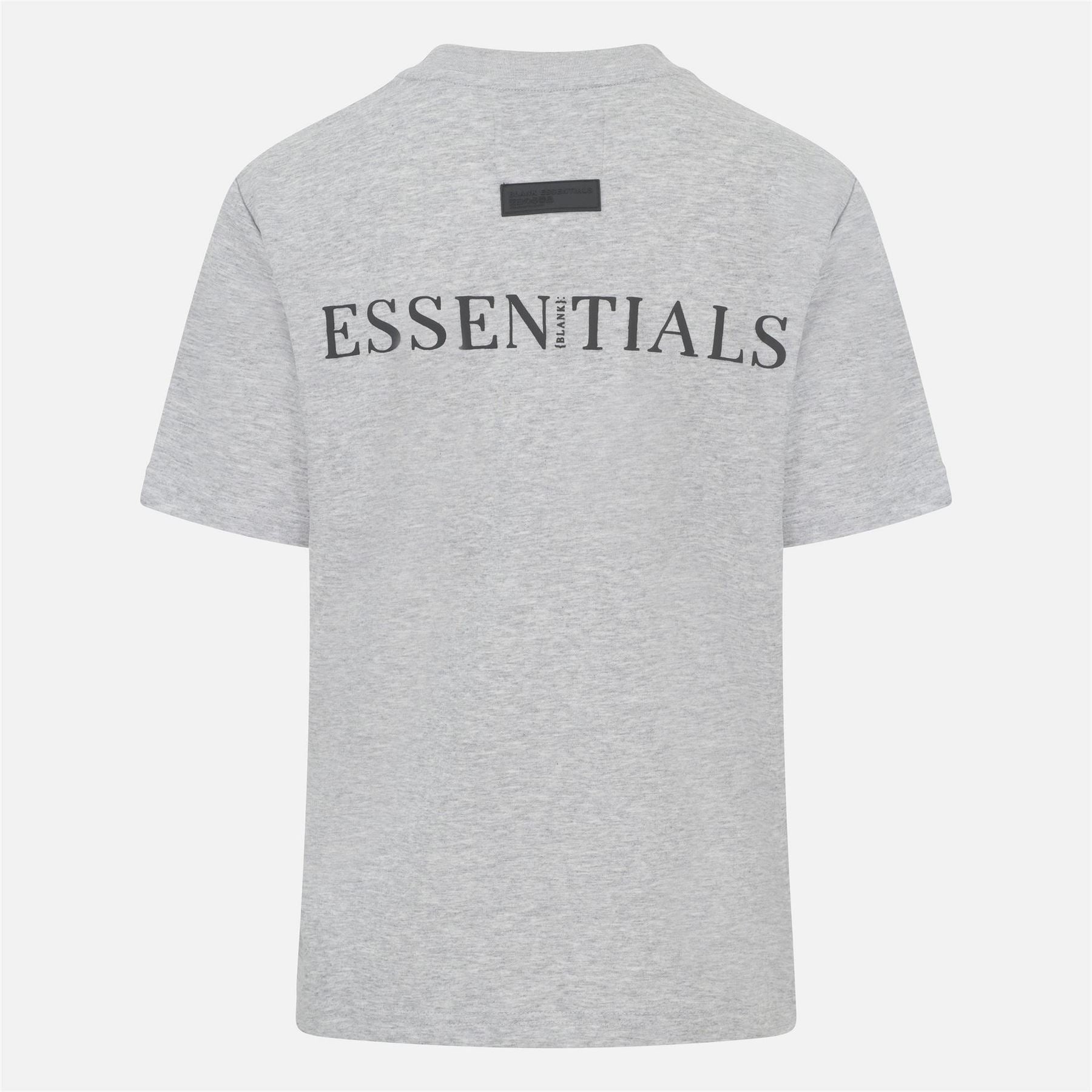Blank Essentials Embroidered Text Graphic Crew Neck Short Sleeve Boyfriend T-Shirt