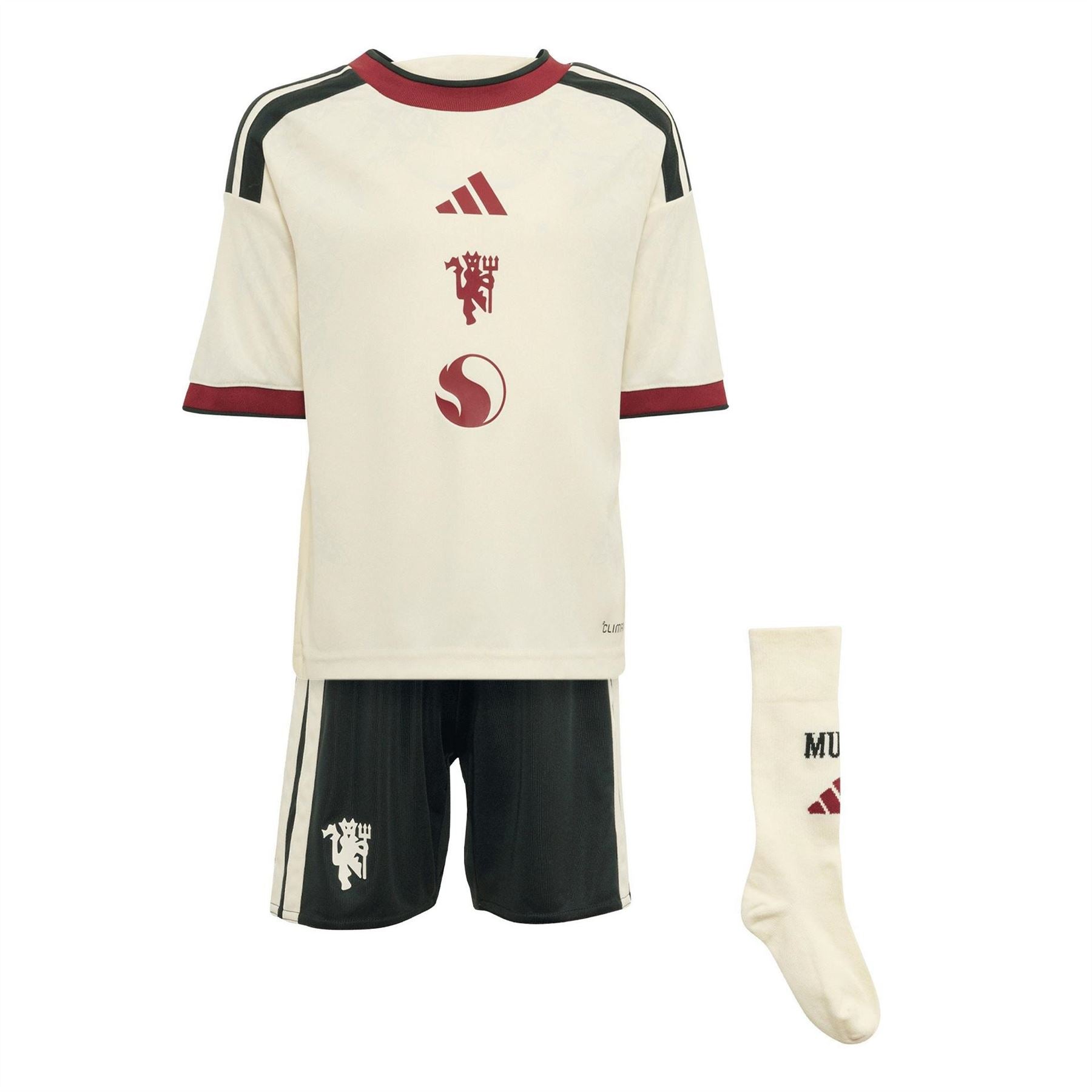 adidas Manchester United Third 2024 25 Aeroready Short Sleeve Mini Kit