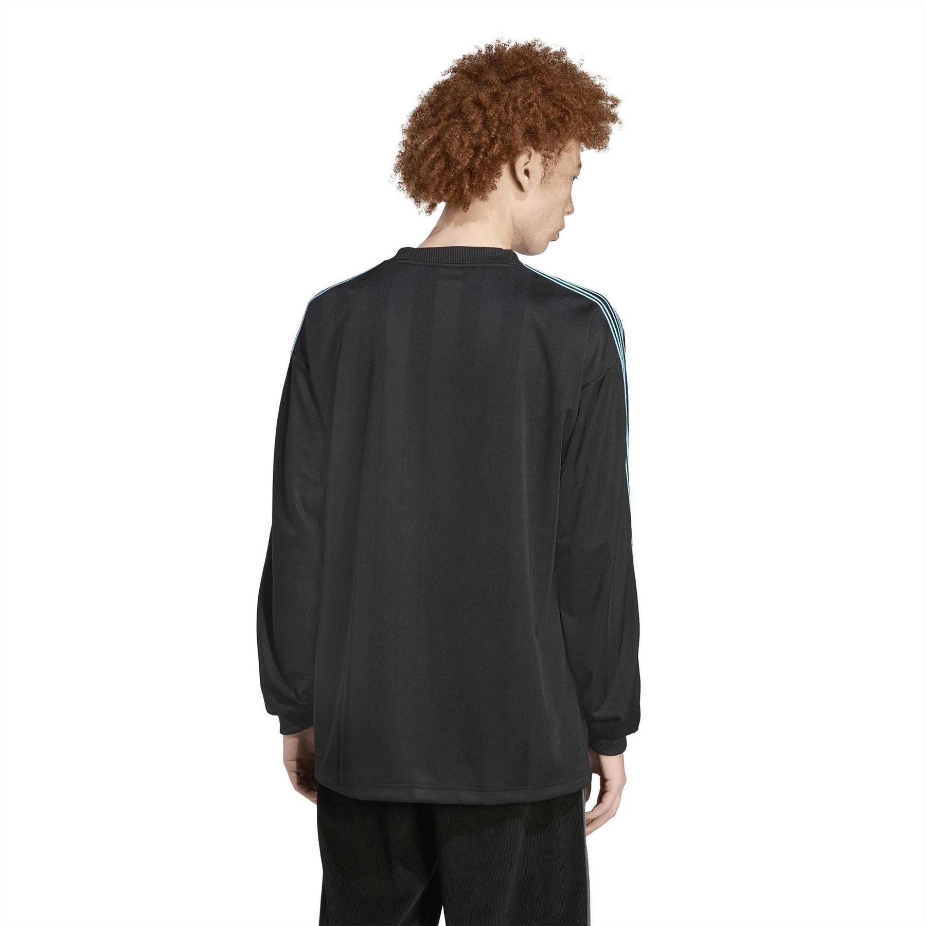 adidas Three Stripes Side Stripes Three Bar Logo Ribbed Cuff Jacket