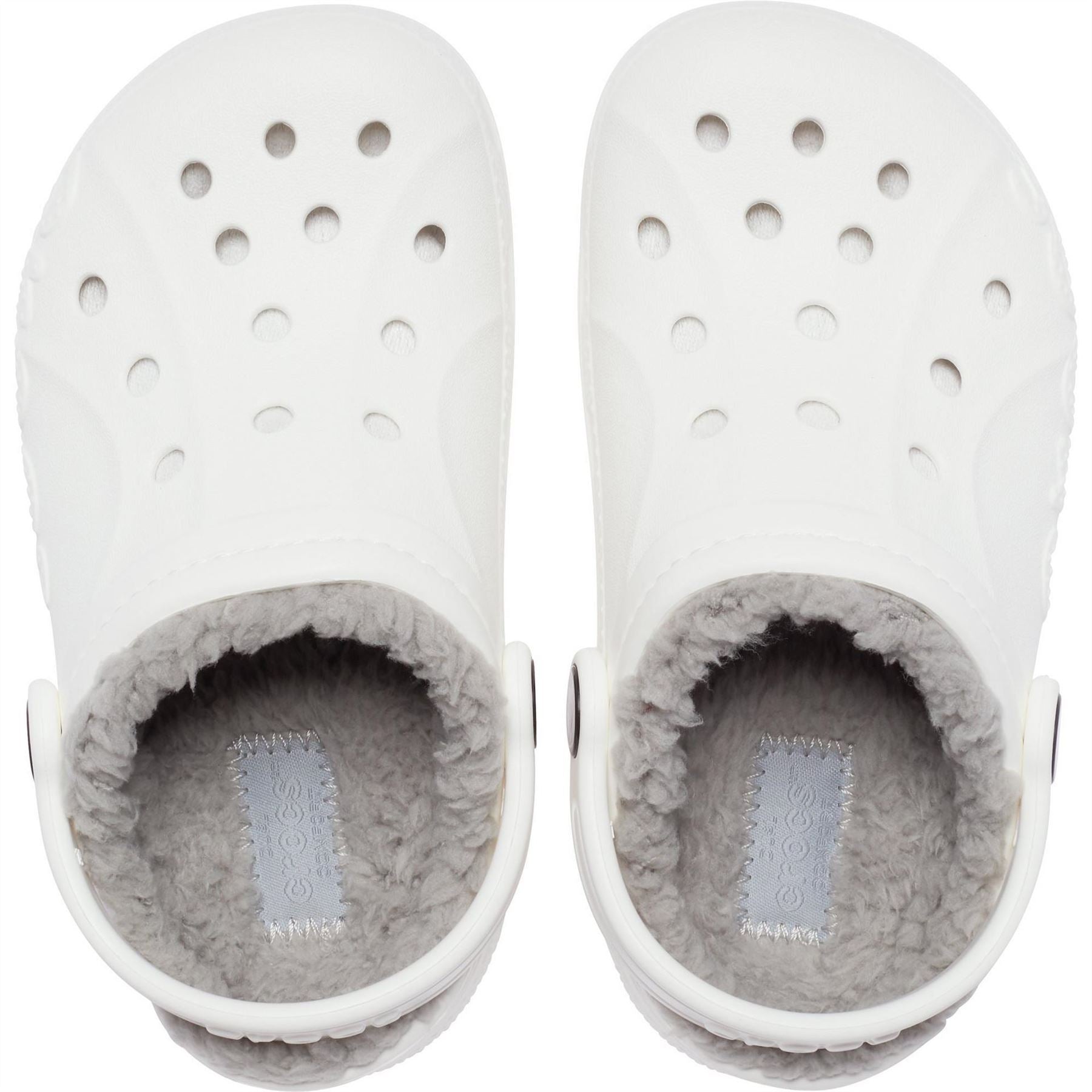 Crocs Baya Lined Closed Toe Clogs for Children