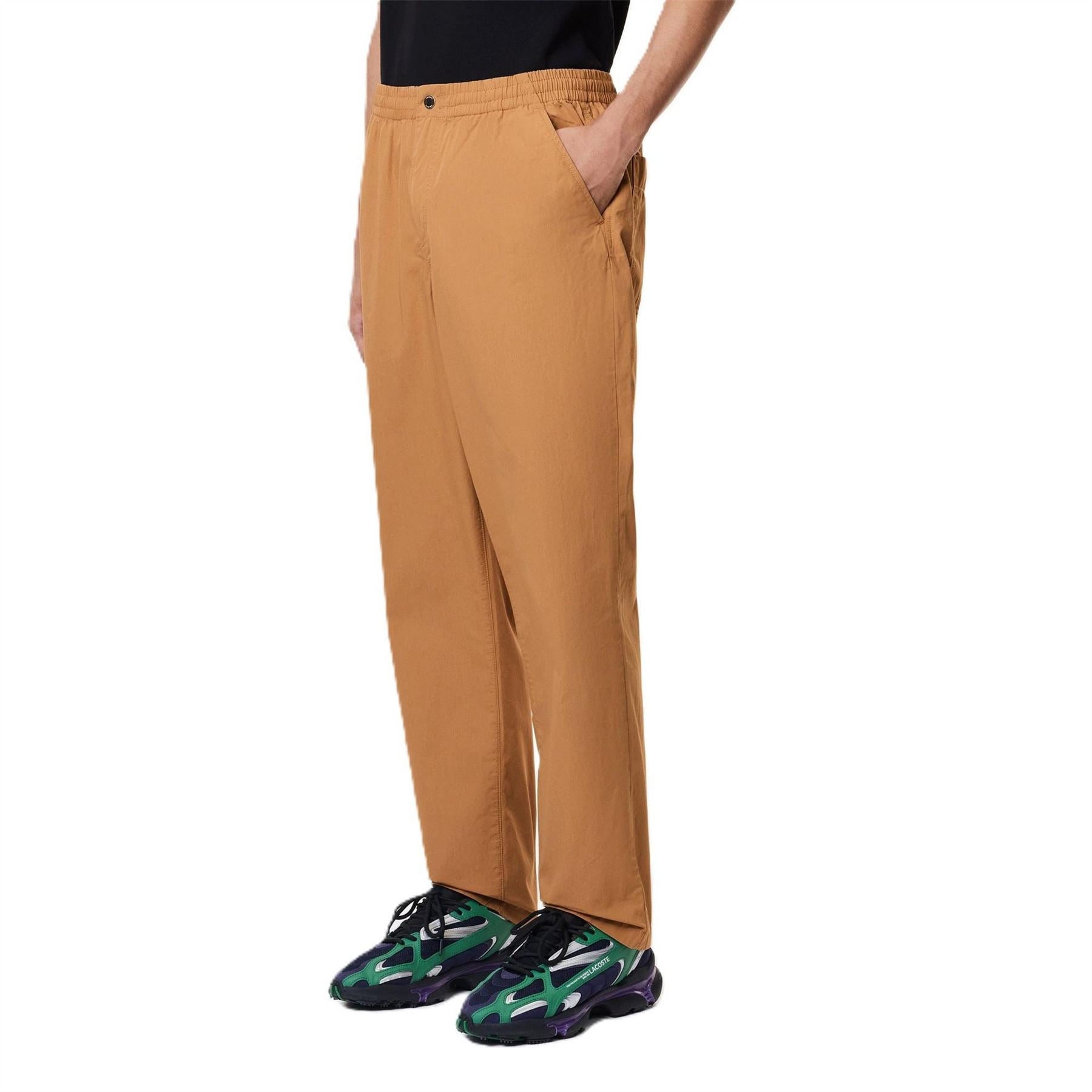 Lacoste Relaxed Woven Relaxed Fit Open Hem Woven Tracksuit Joggers