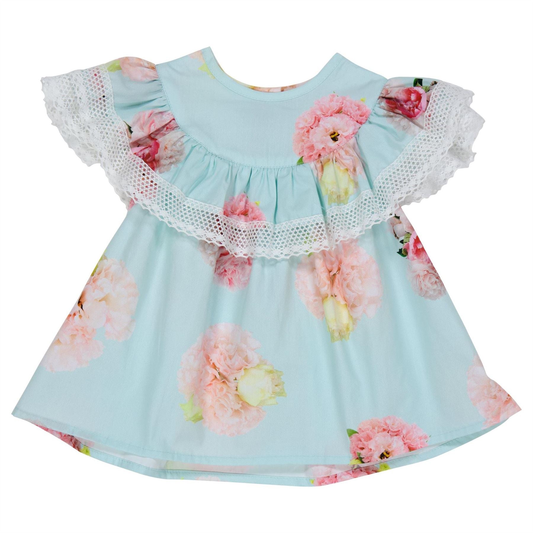 Phi Hydrangea Short Sleeve Blouse