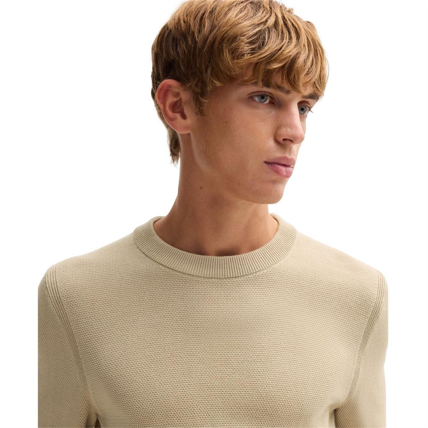 Boss Crew Neck Regular Fit Long Sleeve Sweater