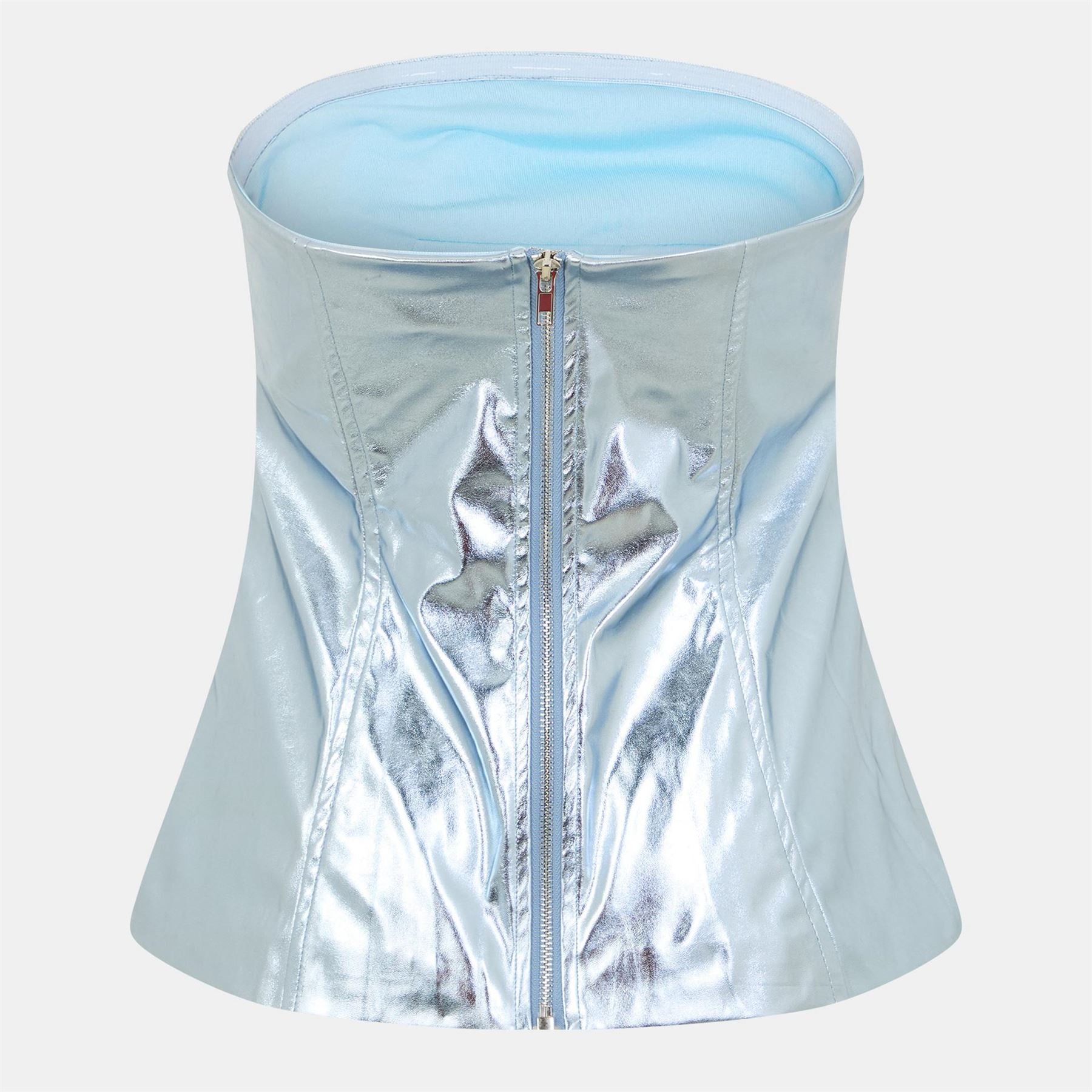 AmyLynn Metallic Backtab Slim Fit Bustier