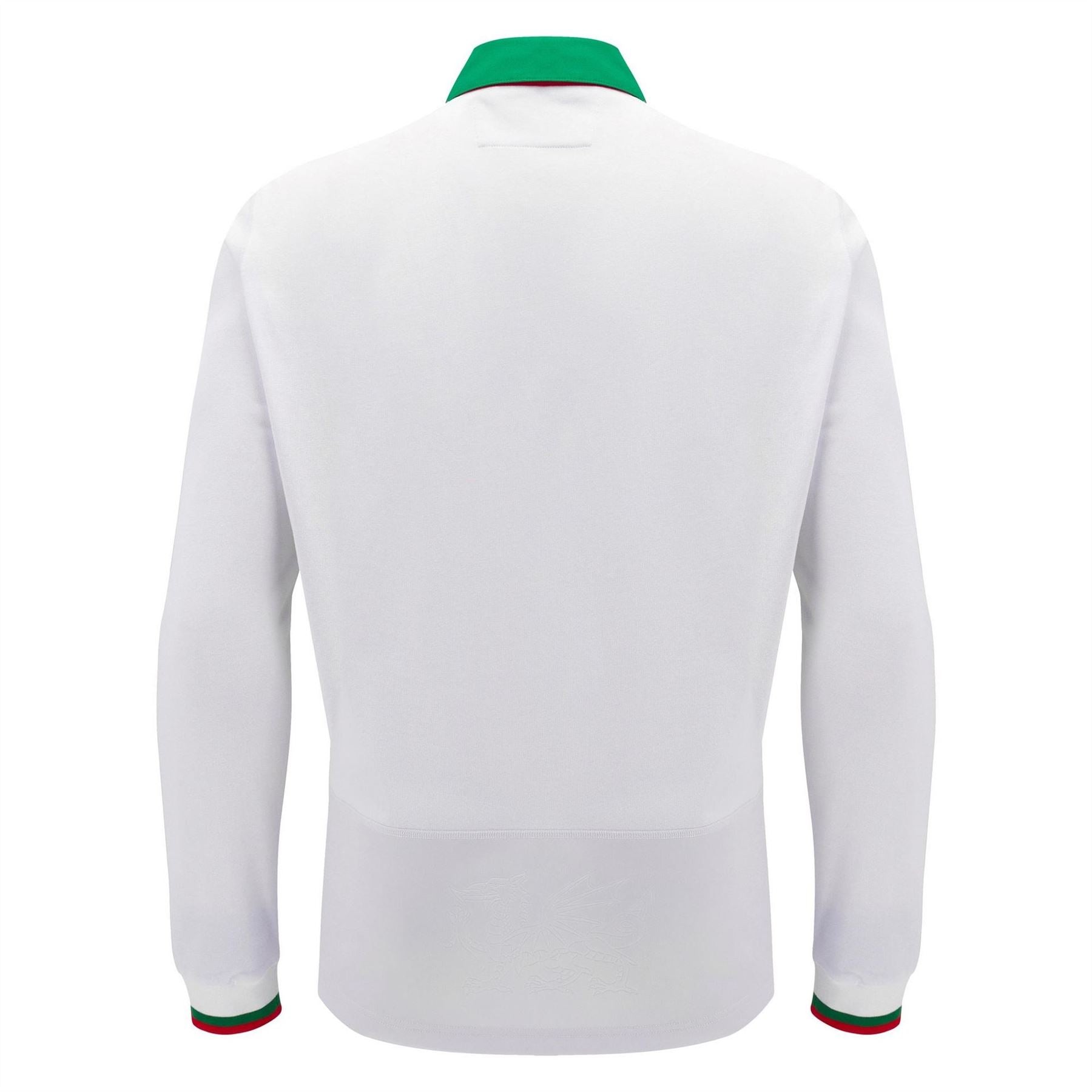 Macron Welsh Rugby Union Long Sleeve Away Shirt 2024 Adults
