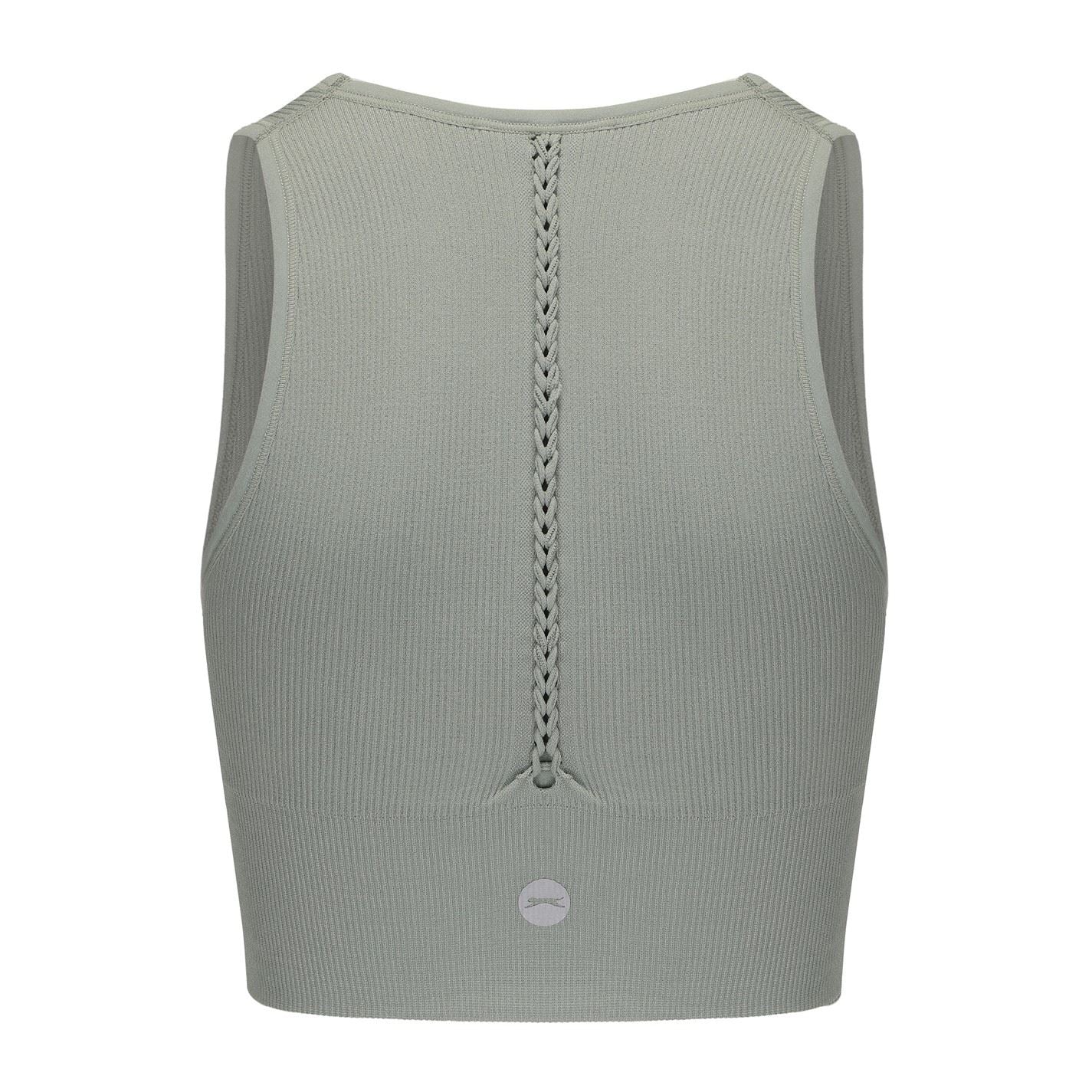 Slazenger 2 Pack Cropped Slim Fit V-Neck Tank