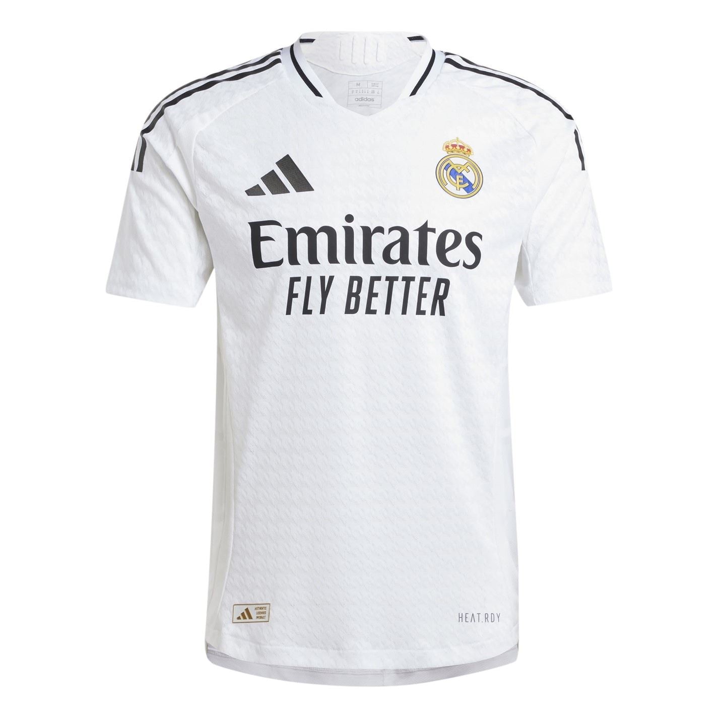 adidas Real Madrid Authentic Home Shirt 2024 2025 Adults